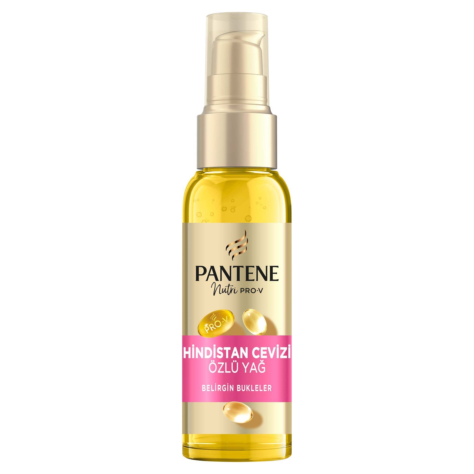 Pantene Pro-V Hindistan Cevizi Özlü Saç Bakım Yağı Derinlemesine Nemlendirme 100 ml
