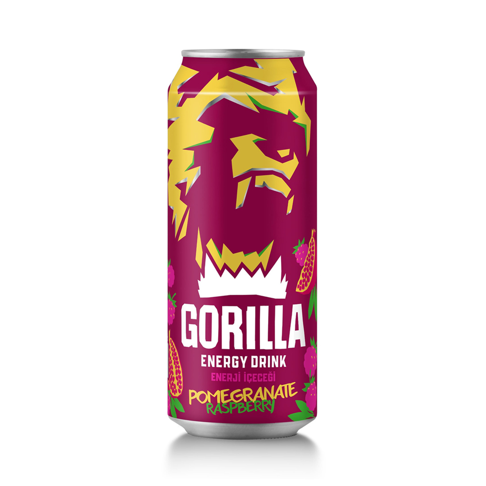 Gorilla Energy Drink Pomegranate Raspberry 500 Ml