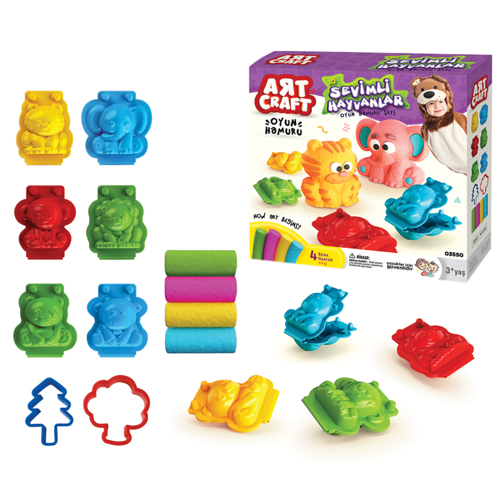 Art Craft Çiftlik Hamur Set 200 G