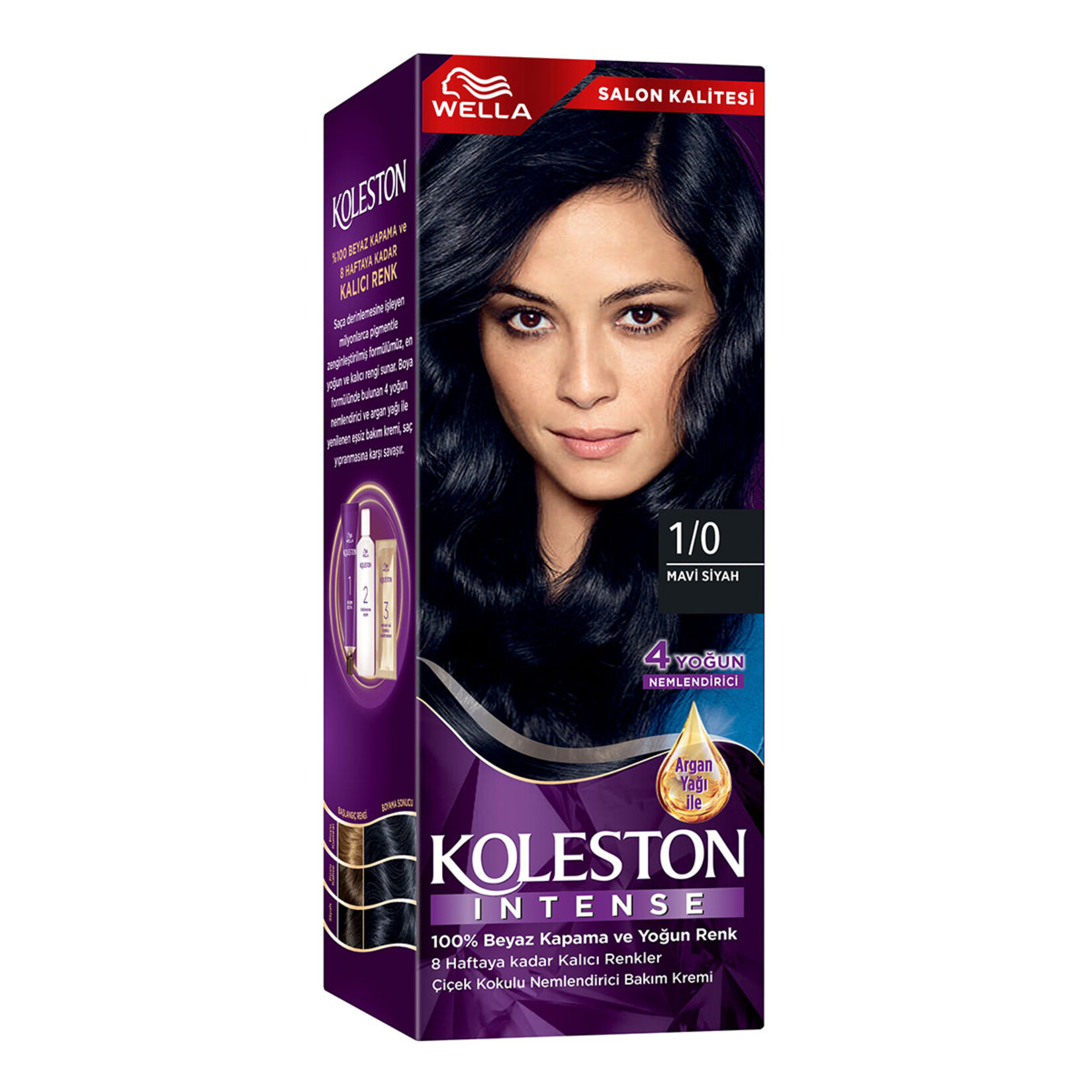 Wella Koleston Intense 1/0 Mavi Siyah
