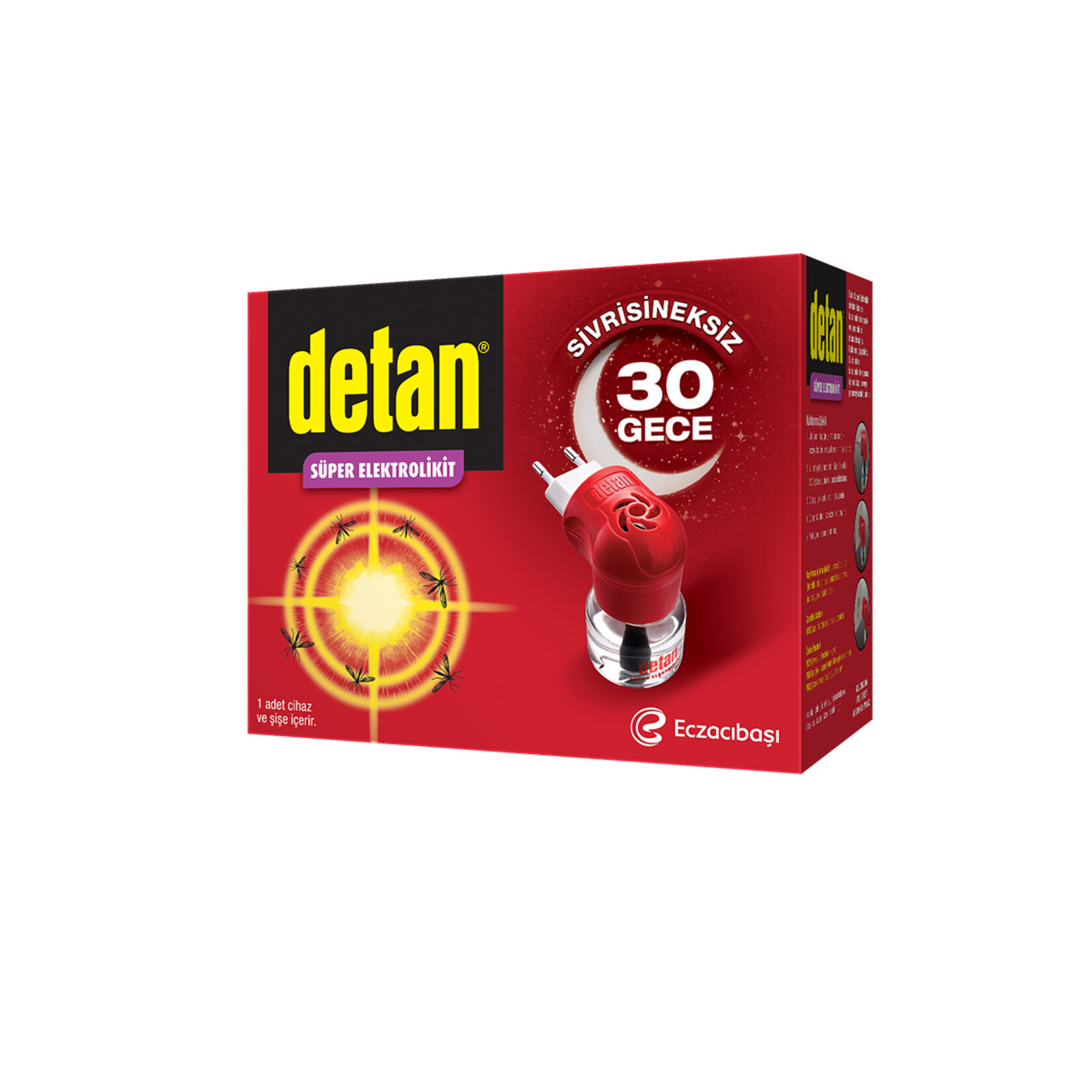 Detan Elektrolikit Makina + Yedek 30 Gece