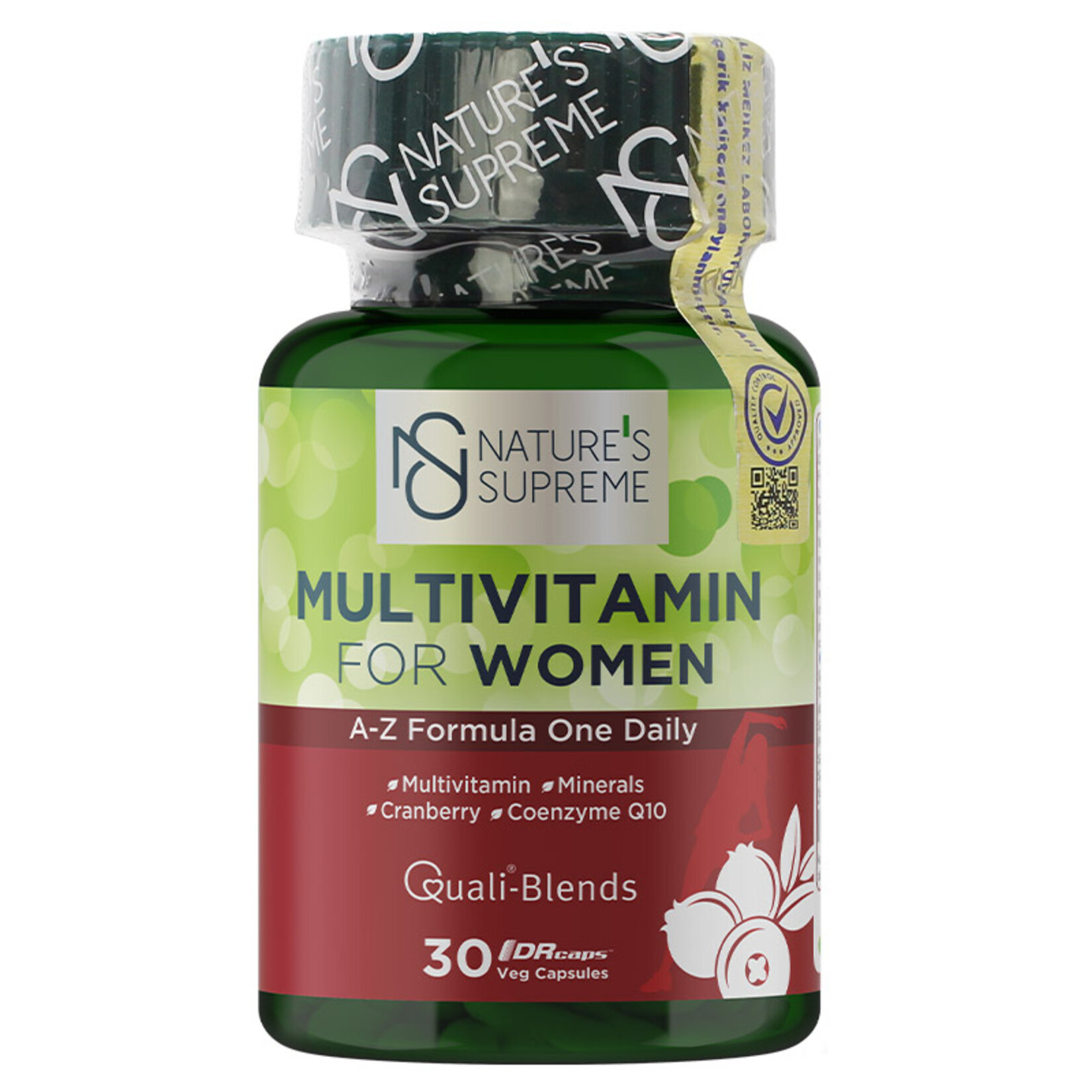 Nature's Supreme Multivitamin For Women 30 Kapsül