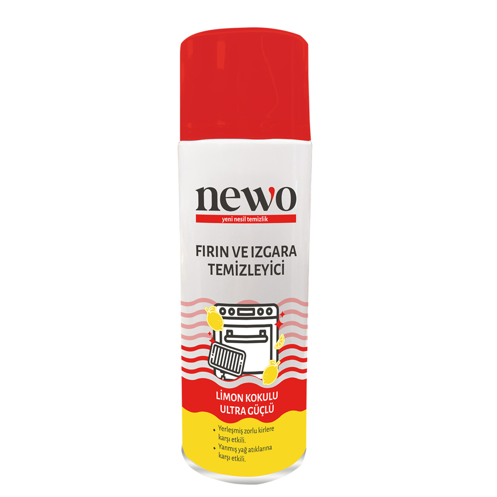 Newo Fırın & Izgara Temizleyici Köpük Limon 500 Ml