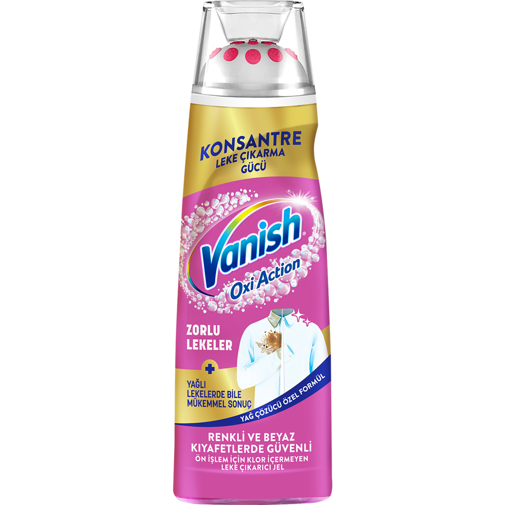Vanish Kosla Ön İşlem İçin Leke Çıkarıcı Jel 200 Ml