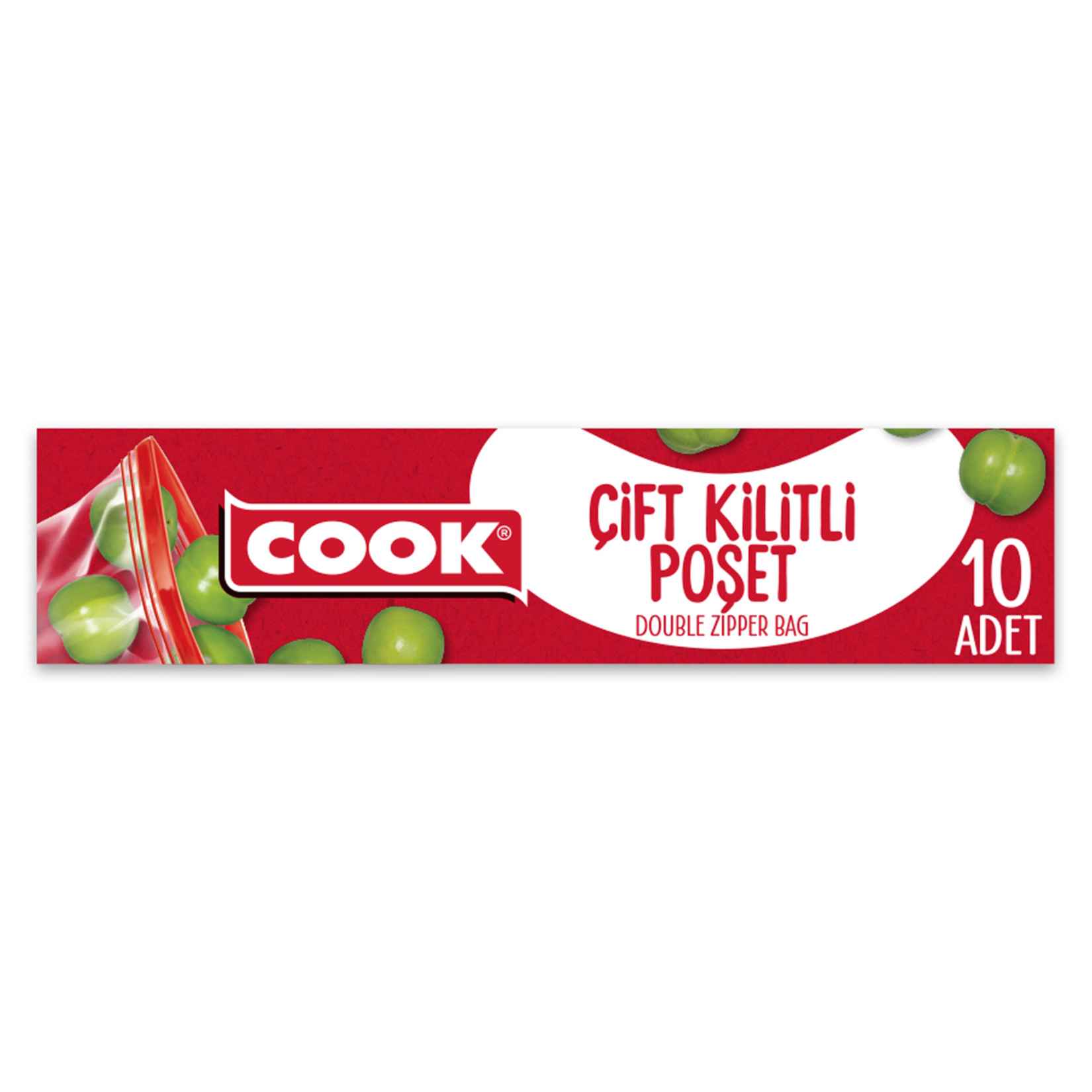 Cook Kilitli Buzdolabı Poşeti 10 Adet
