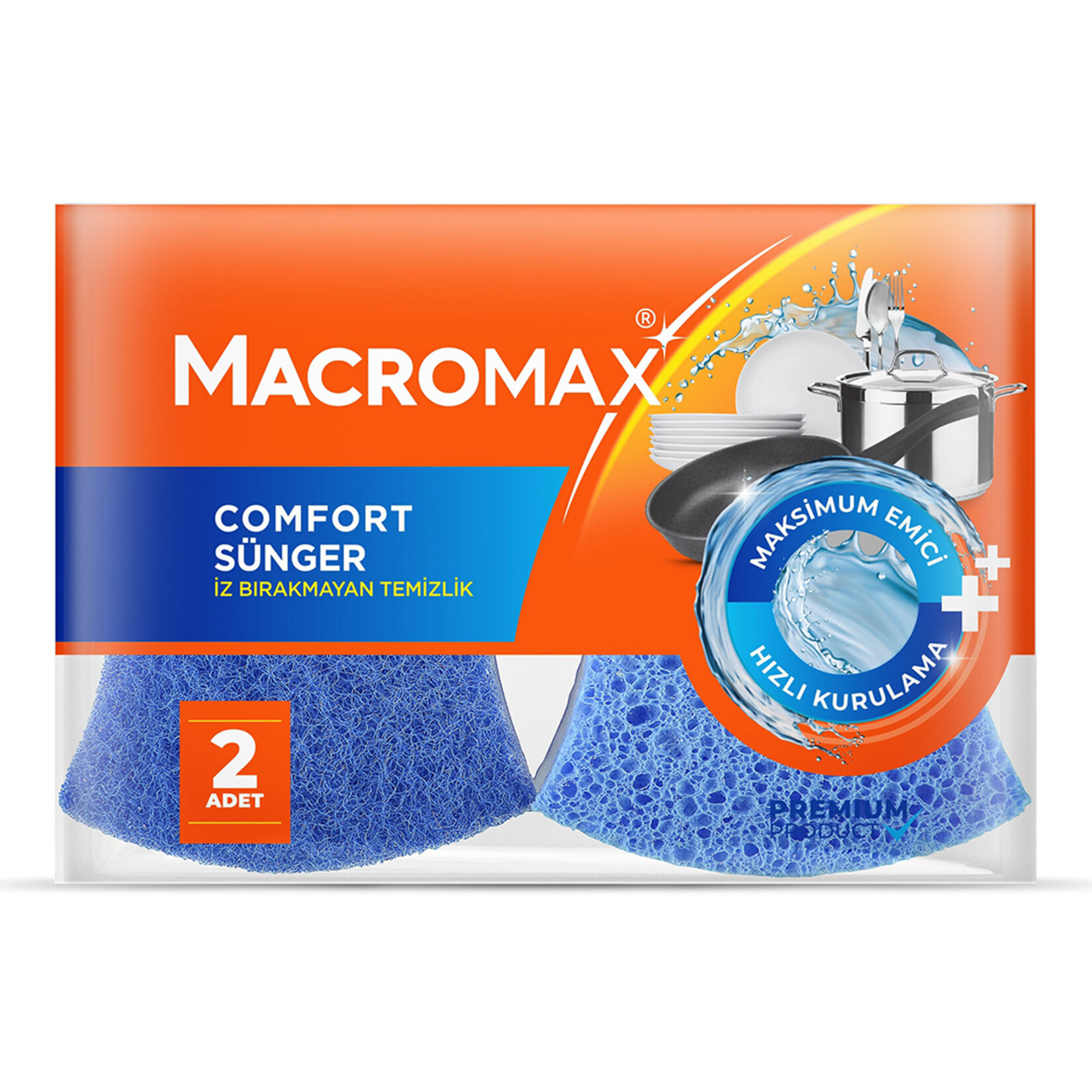 Macromax Comfort Sünger 2'li