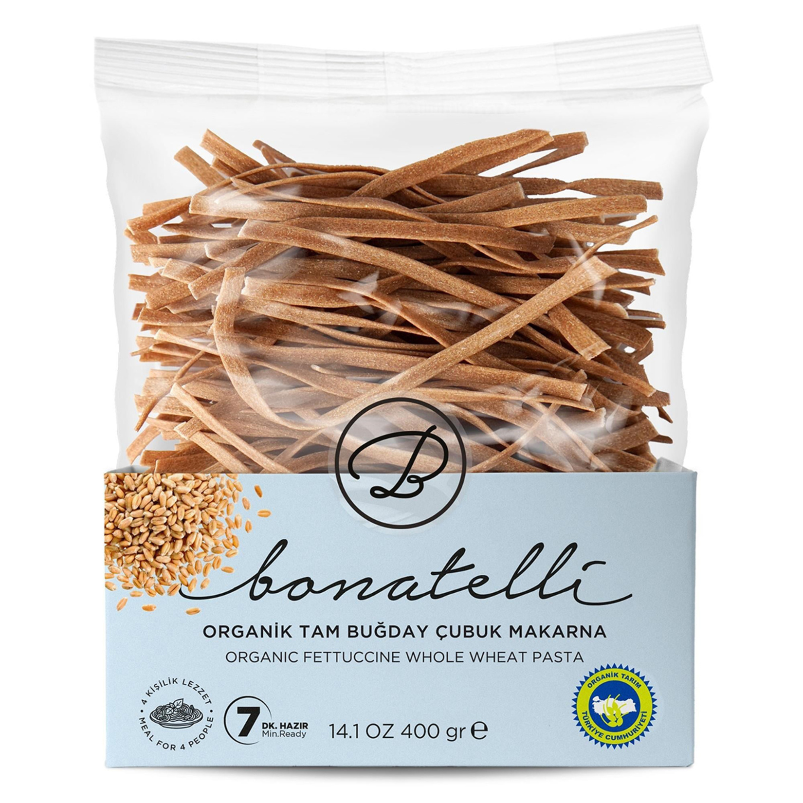 Bonatelli Organik Vegan Tam Buğday Çubuk 400 G