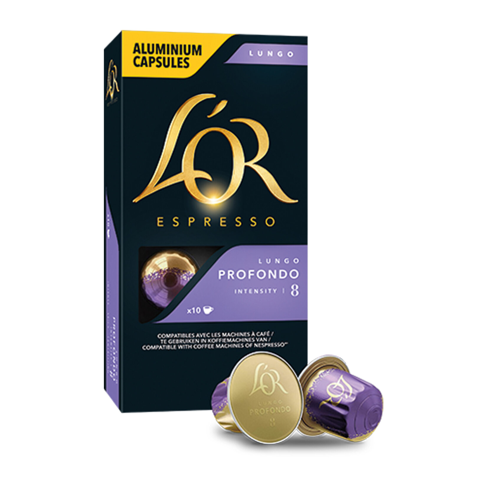 L'or Espresso 08 Lungo Profondo Kapsül Kahve 10'lu  52 G