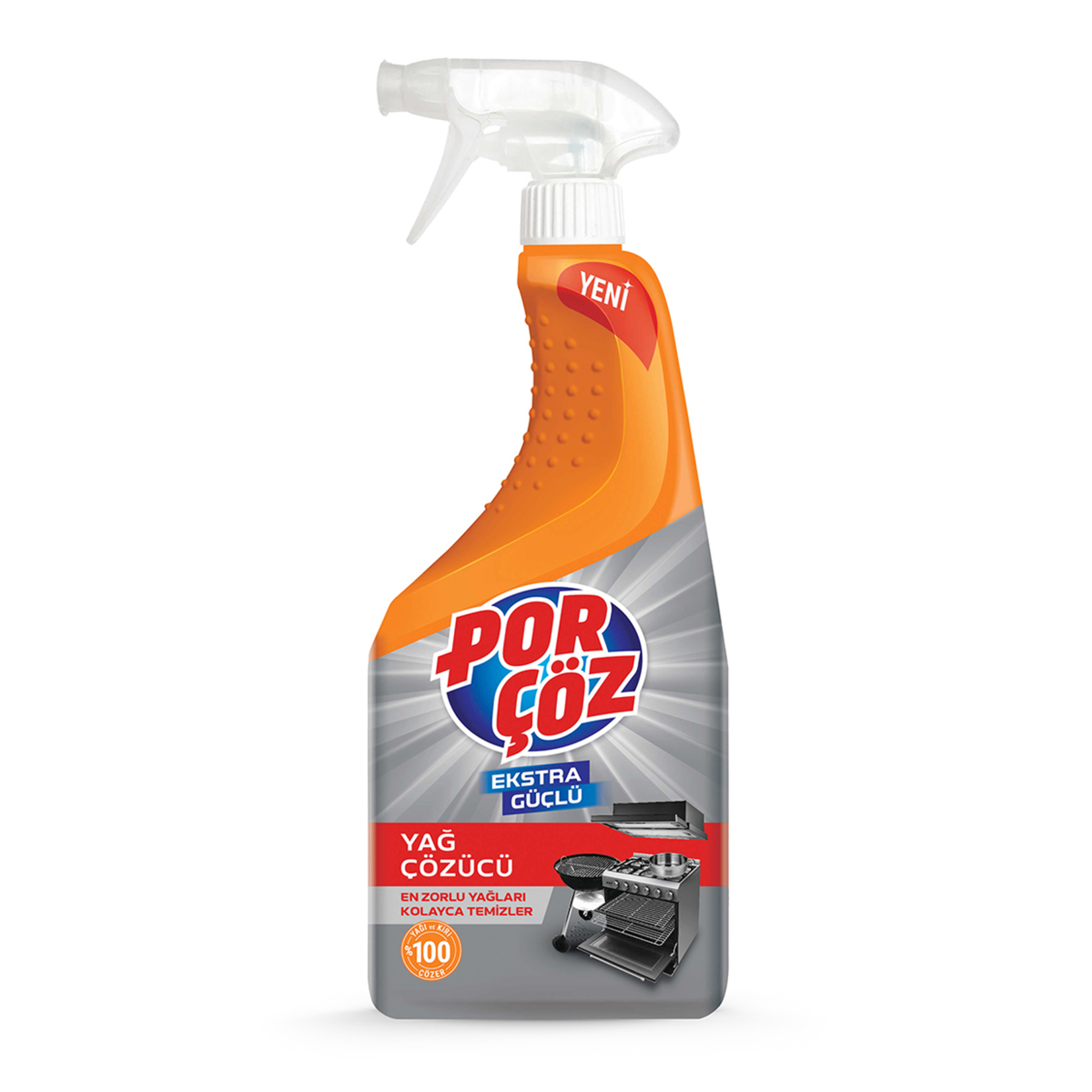Porçöz Yağ Çözücü Sprey 750 Ml