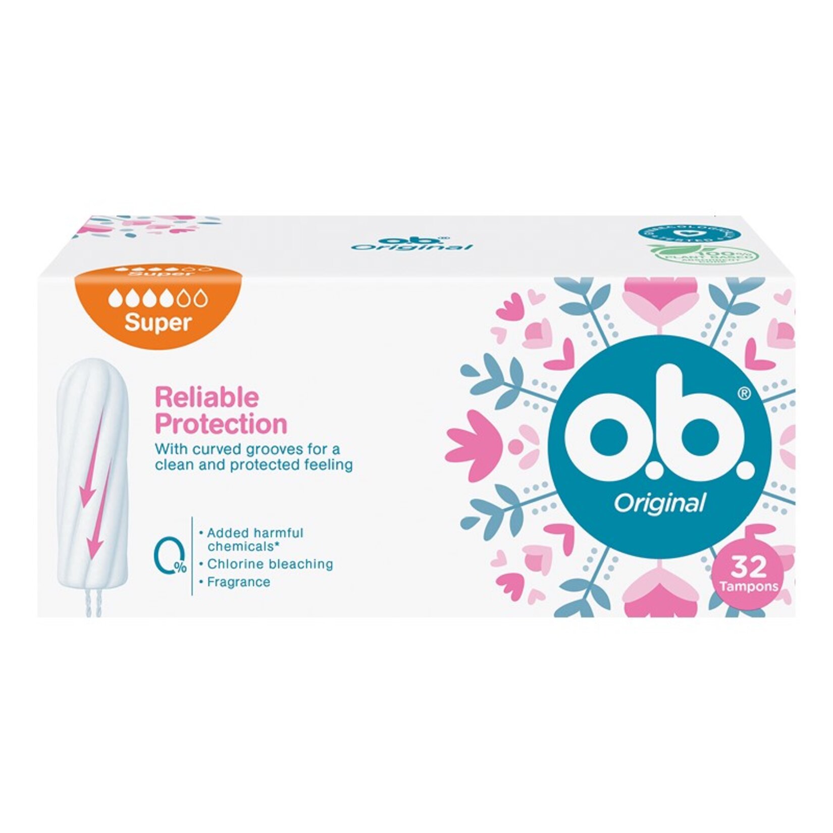 Ob Original Super Tampon 32'li