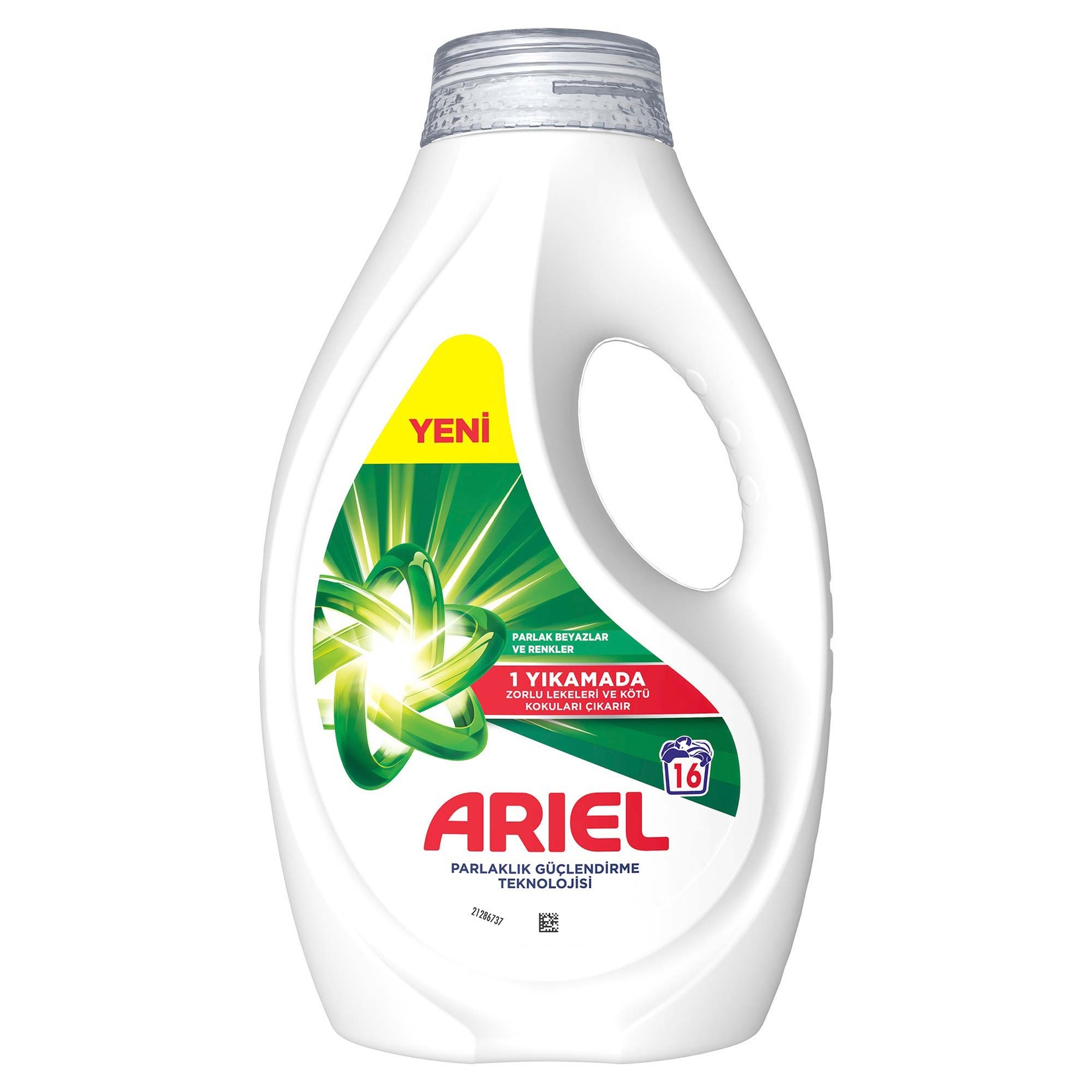 Ariel Sıvı Çamaşır Deterjanı Beyazlar ve Renkliler 16 Yıkama 720 Ml