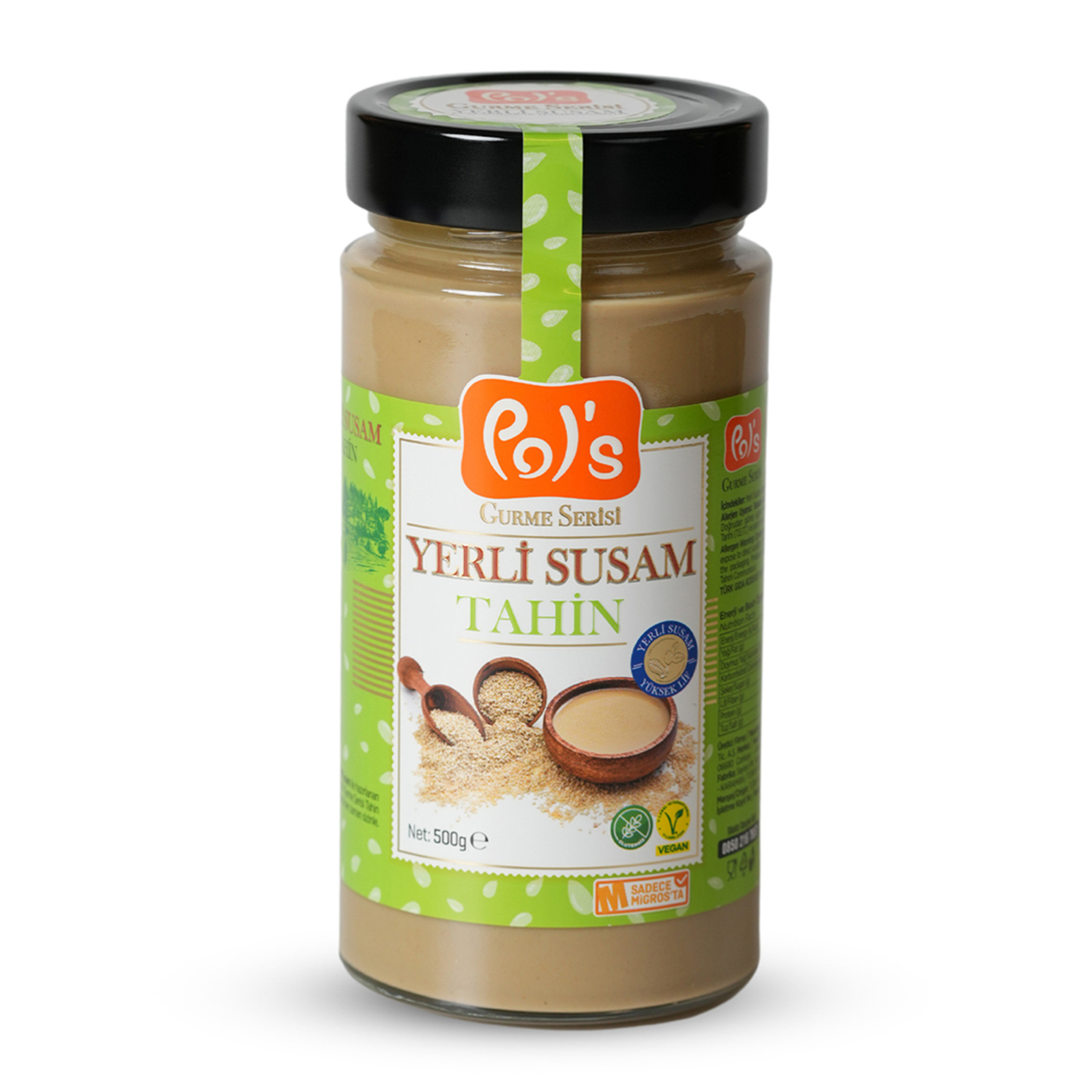 Pol’s Gurme Serisi Yerli Susam Tahin 500 G