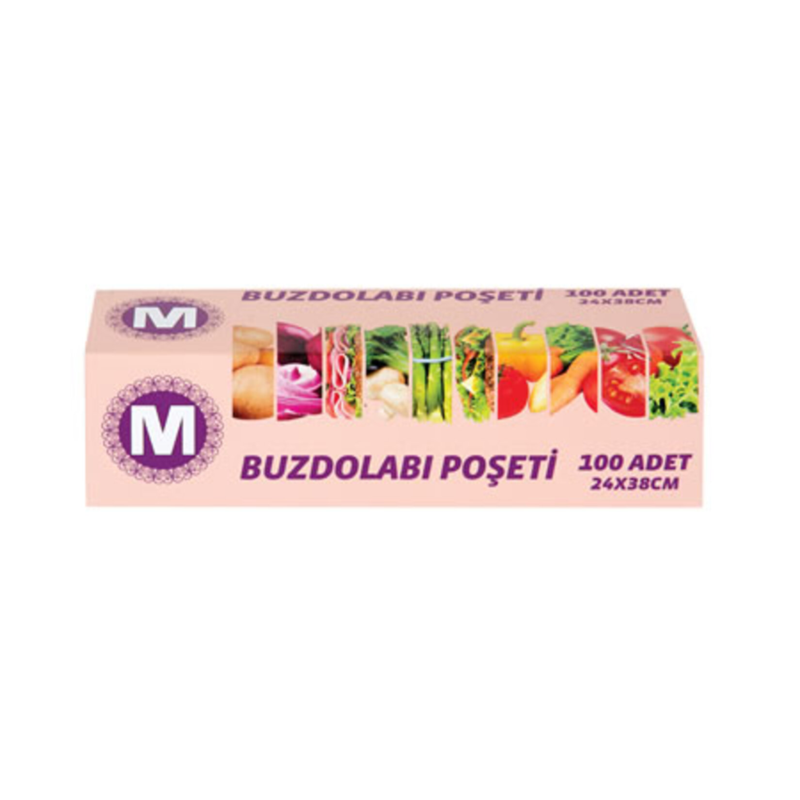 Migros Buzdolabı Poşeti 24X38 Cm 100'lü