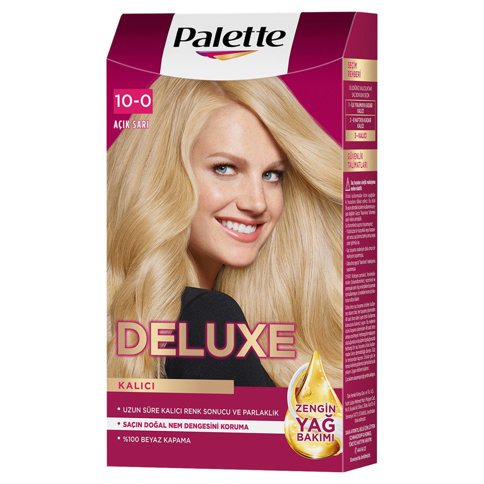 Palette Deluxe 10-0 Açık Sarı Saç Boyası 115 Ml