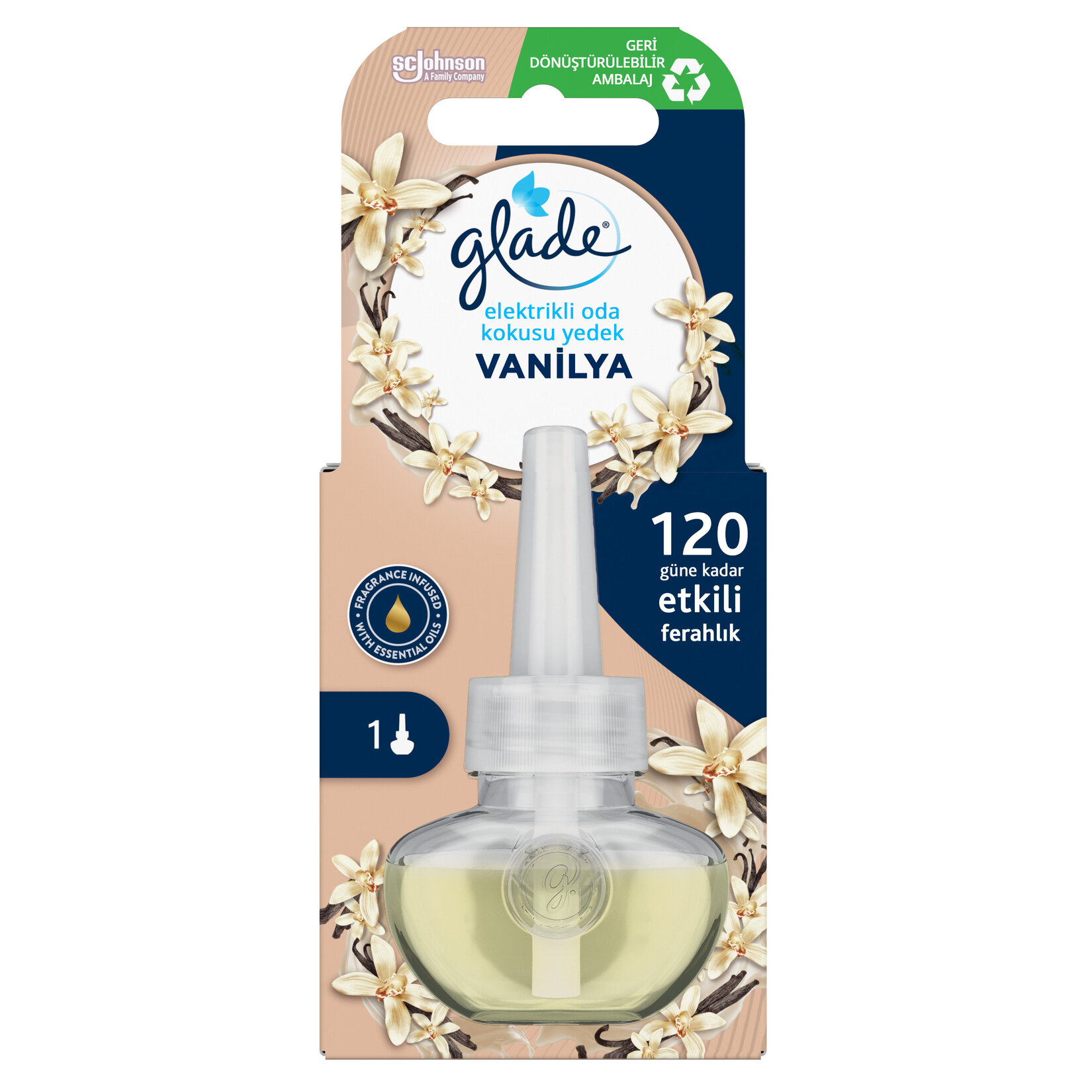 Glade Elektrikli Oda Kokusu  Vanilya Yedek 20 Ml
