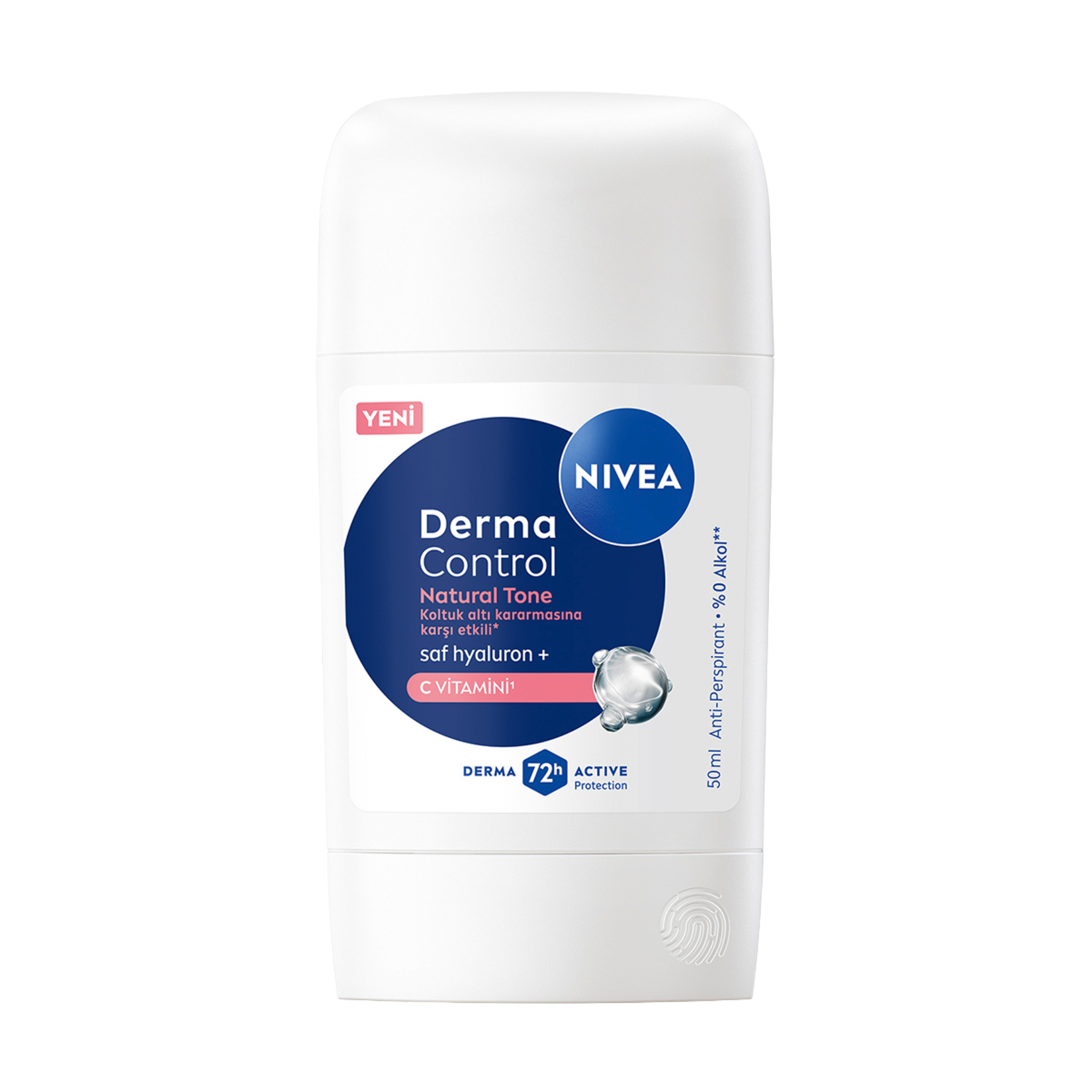 NIVEA Kadın Stick Deodorant Derma Control Natural Tone Koltuk Altı Kararmasına Karşı 50 Ml