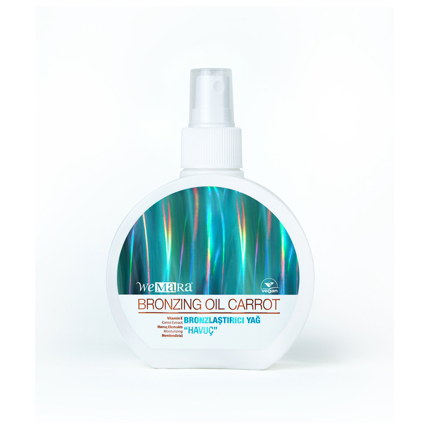 WeMara  Bronzing Oil Havuç Yağı İçeren Bronzlaştırıcı Yağ 150 ml