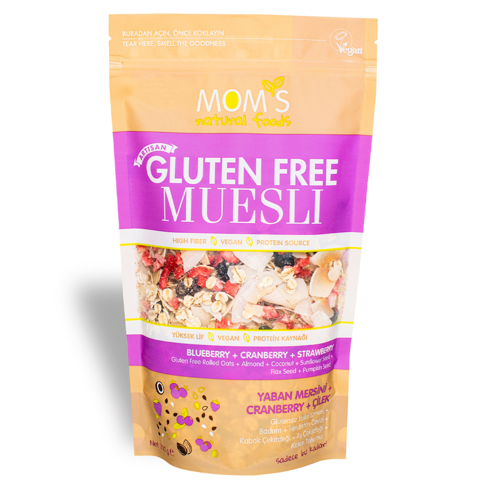 Mom's Glutensiz Müsli 300 G