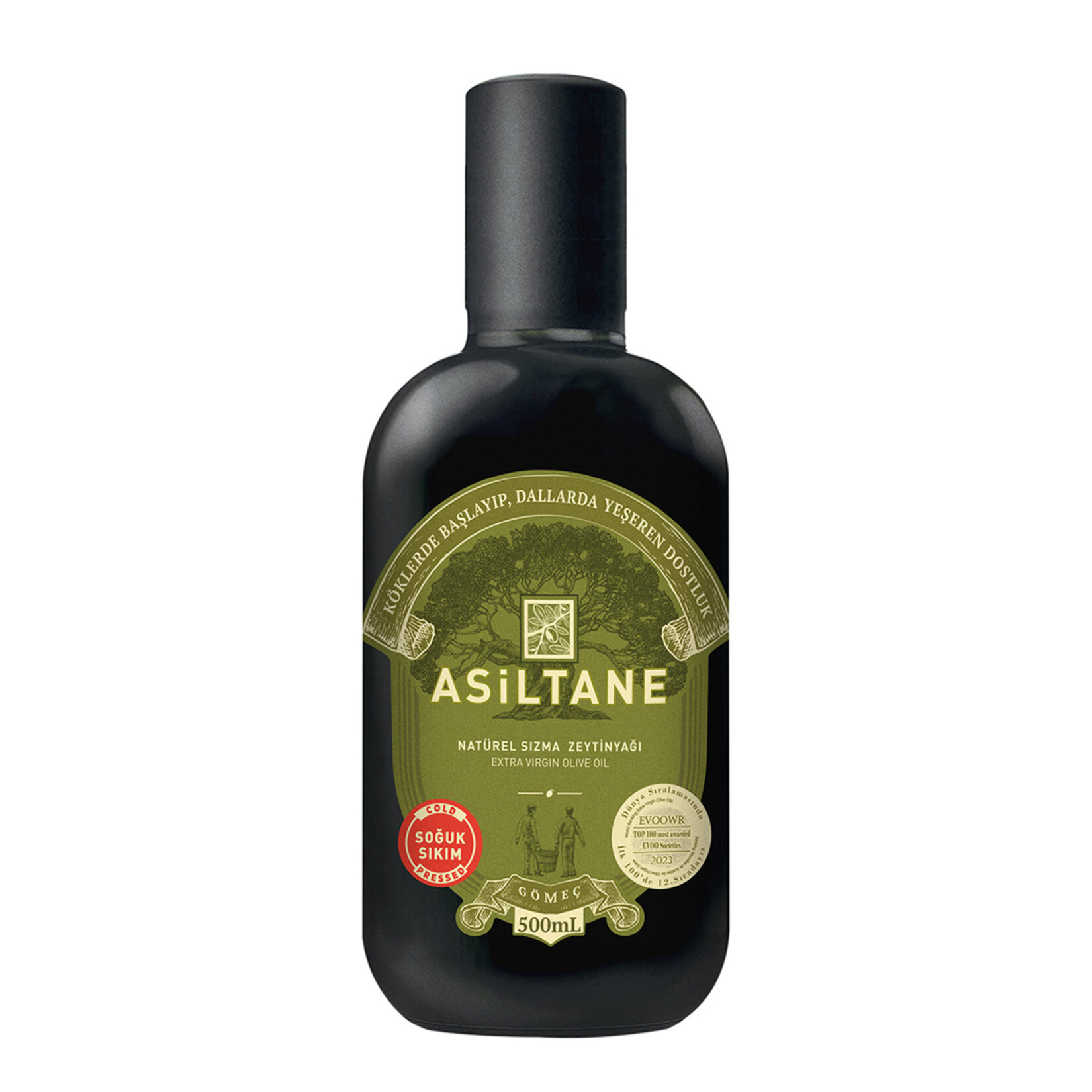 Asiltane Soğuk Sıkım Natürel Sızma Zeytinyağı 500 Ml