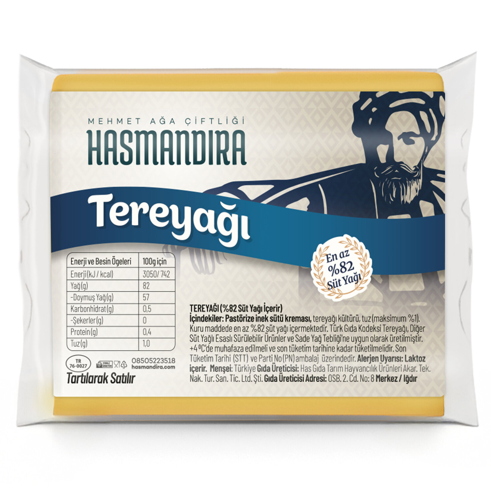 Hasmandıra Tereyağı Kg