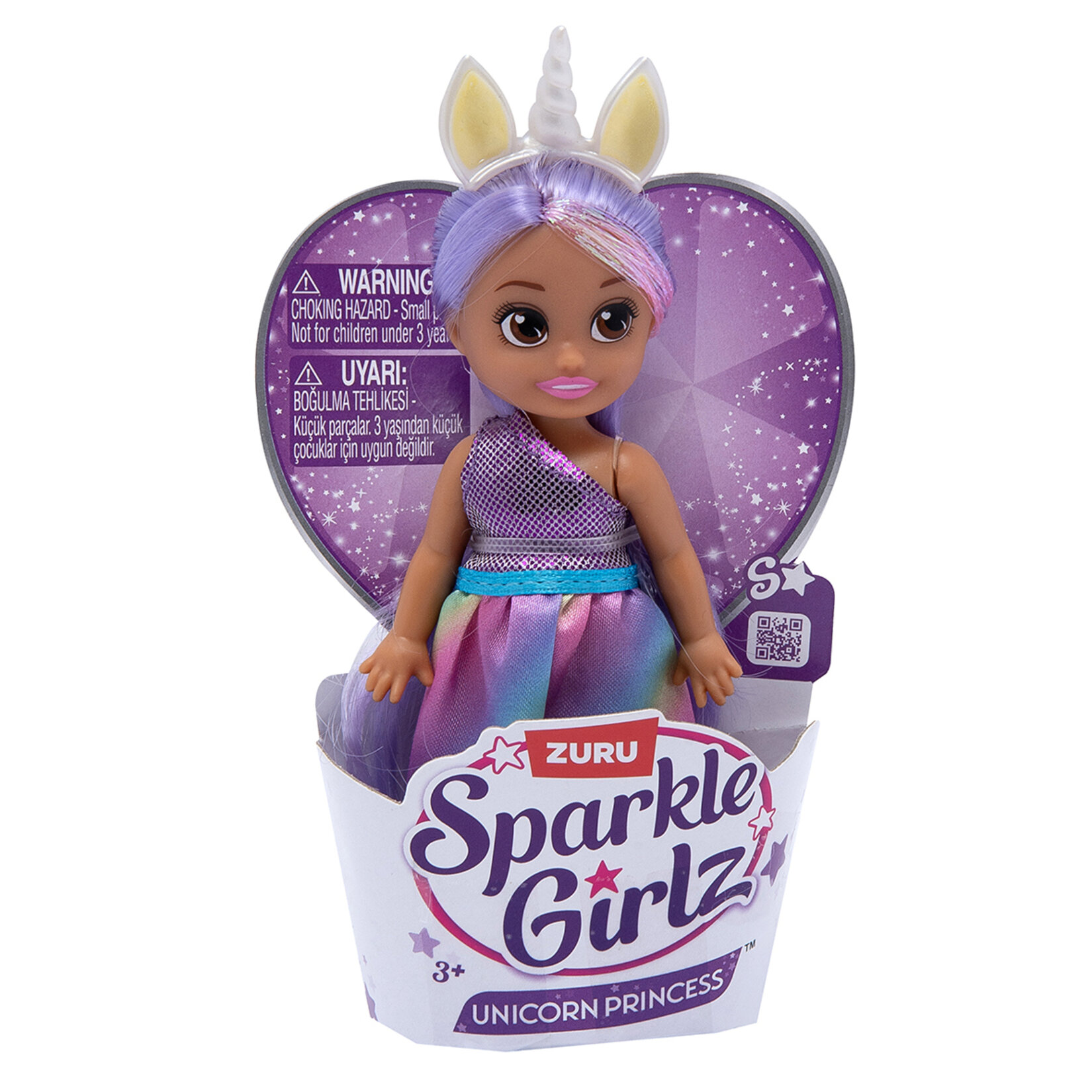 Zuru Sparkle Girlz 12 Cm Unicorn Prenses Cupcake