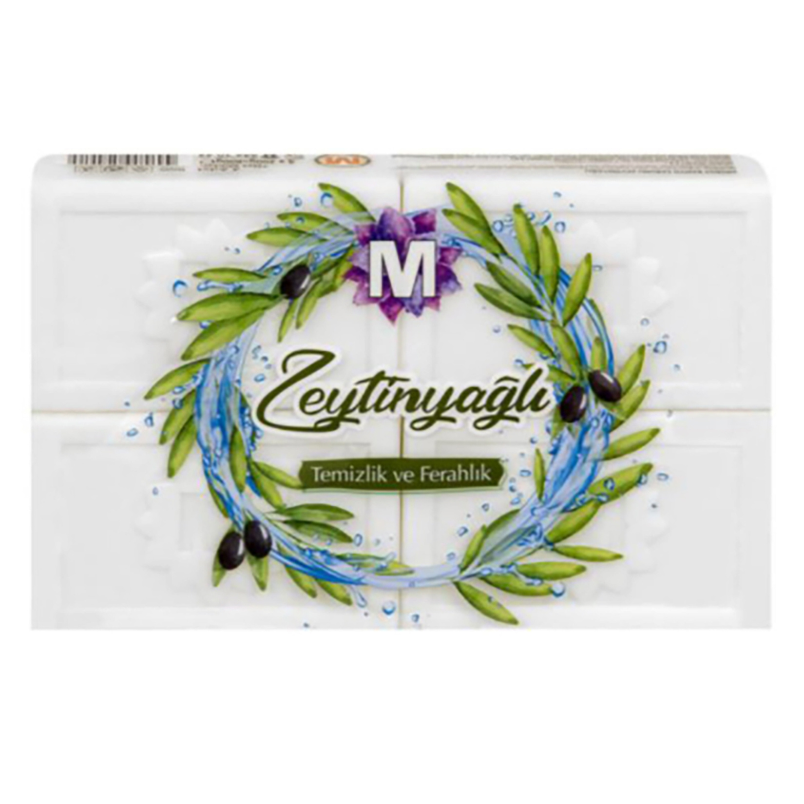 Migros Banyo Sabunu Zeytinyağlı 4 x 200 G