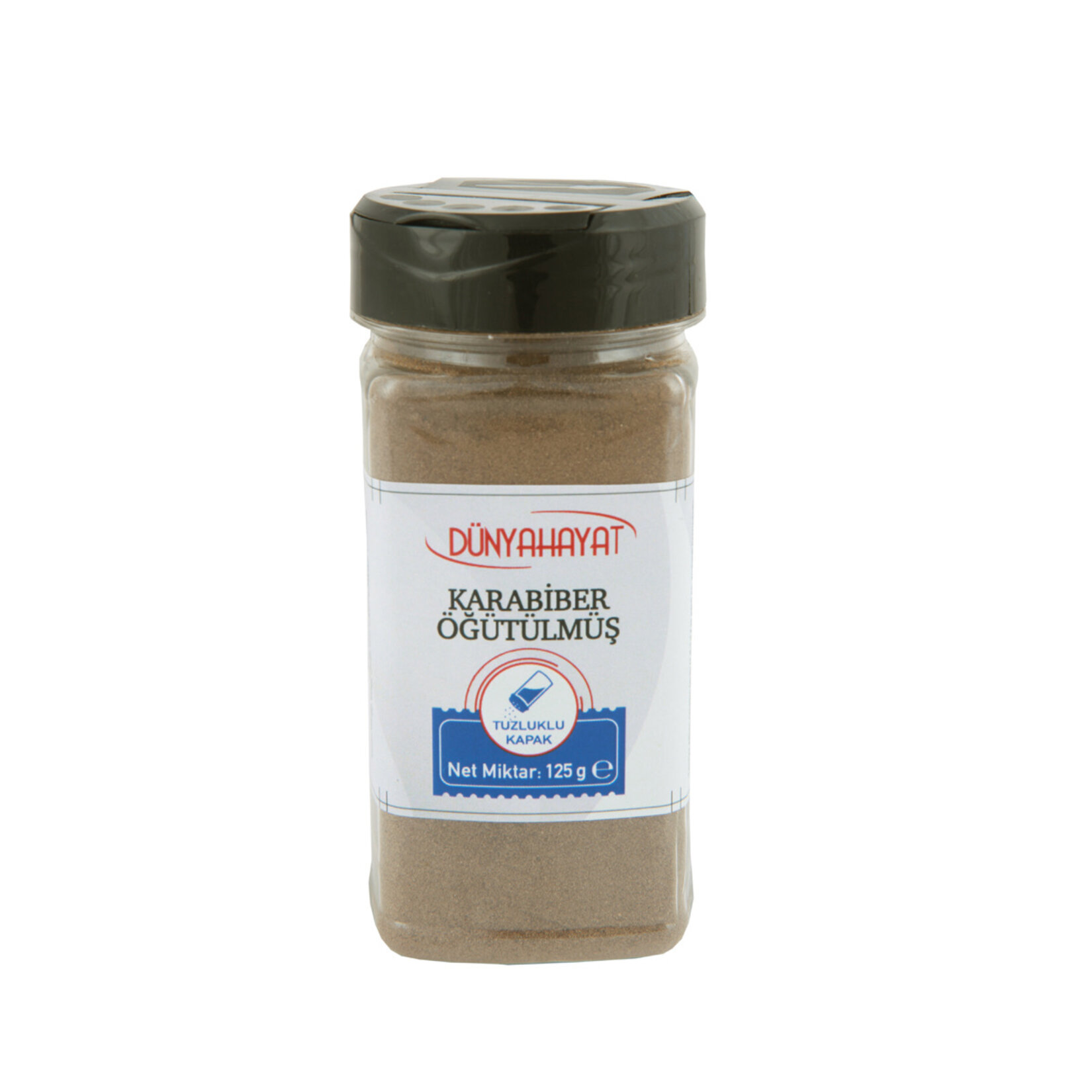 Dünya Hayat Karabiber Öğütülmüş 125 G