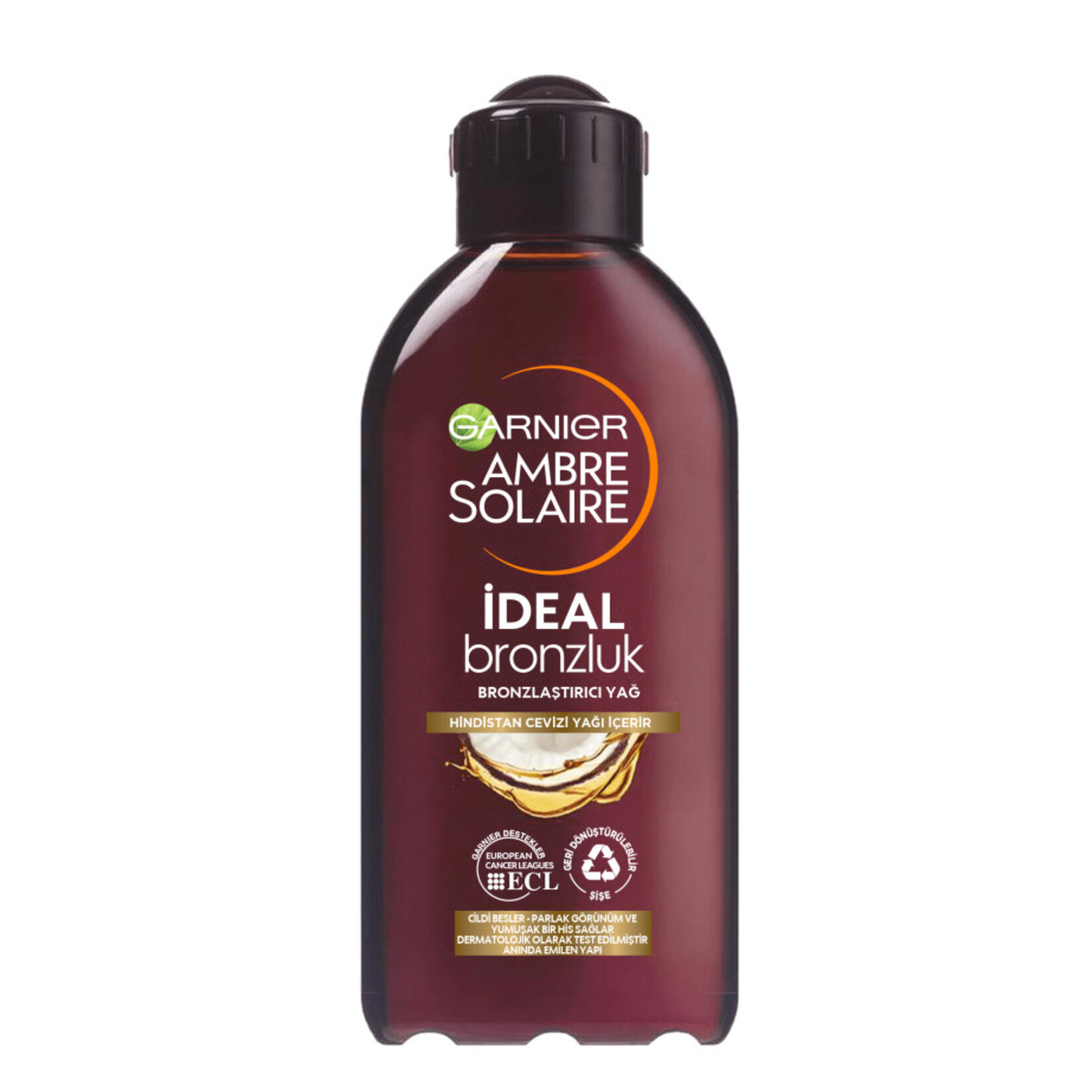 Garnier Ambre Solaire Yoğun Bronzlaştırıcı Besleyici Coco Yağ 200 ml     