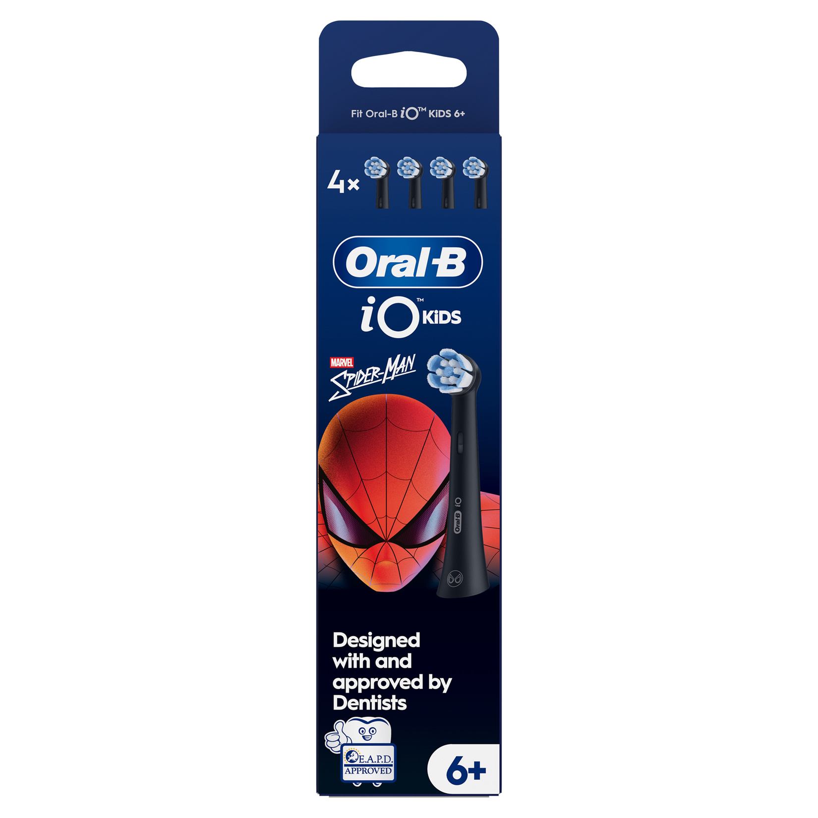 Oral-B iO Çocuk 6+ Spiderman Diş Fırçası Yedek Başlığı 4 Adet