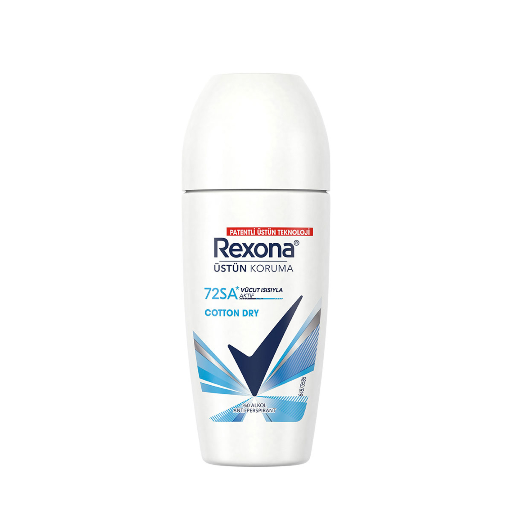 Rexona Cotton Dry 72 Saat Roll On 50 Ml