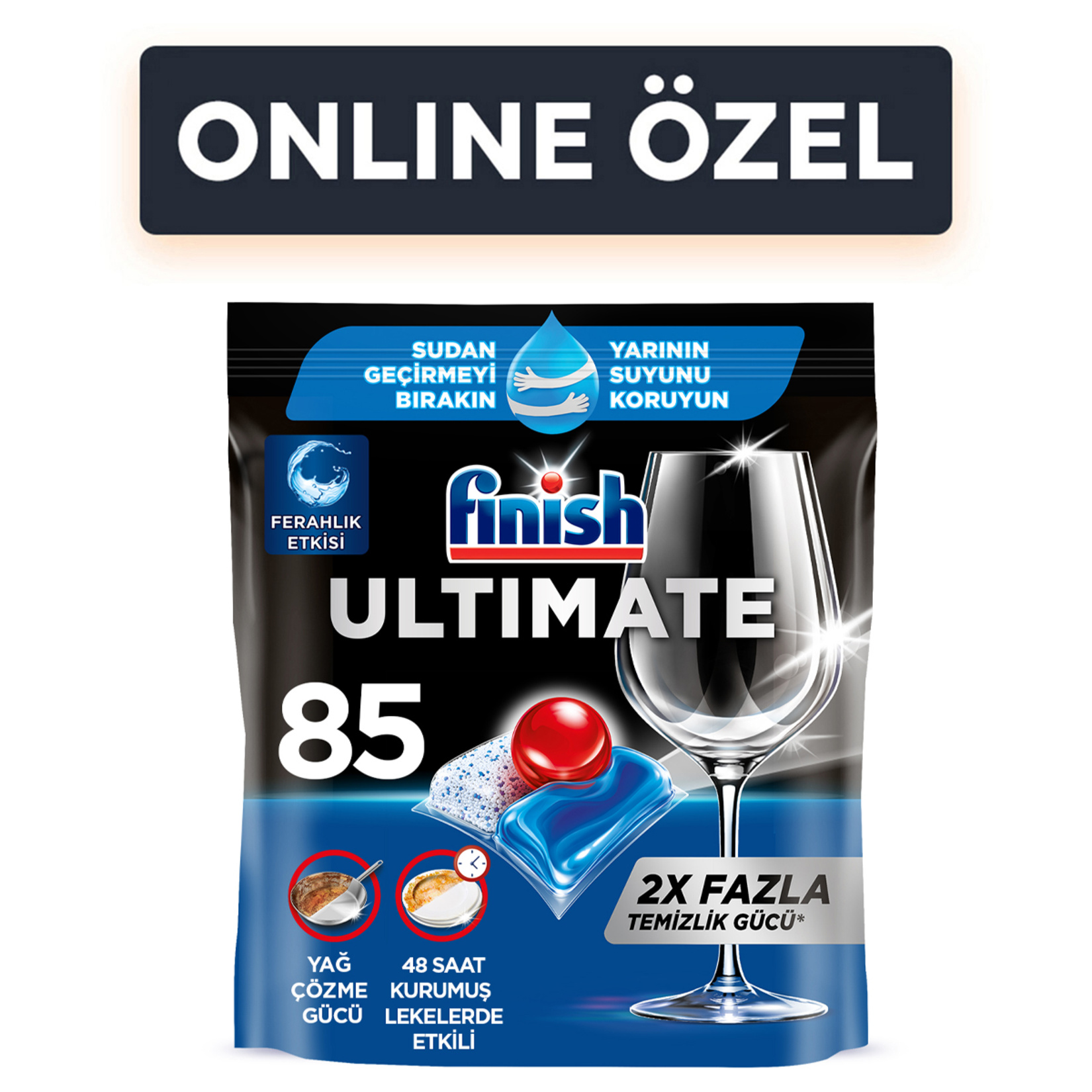 Finish Ultımate Hepsi 1 Arada 85 Tablet 1096 G