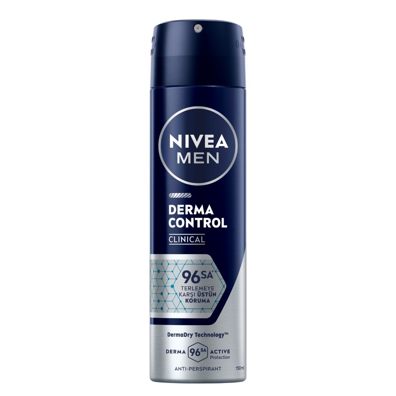 NIVEA MEN Erkek Derma Control Clinical Sprey Deodorant 150 Ml