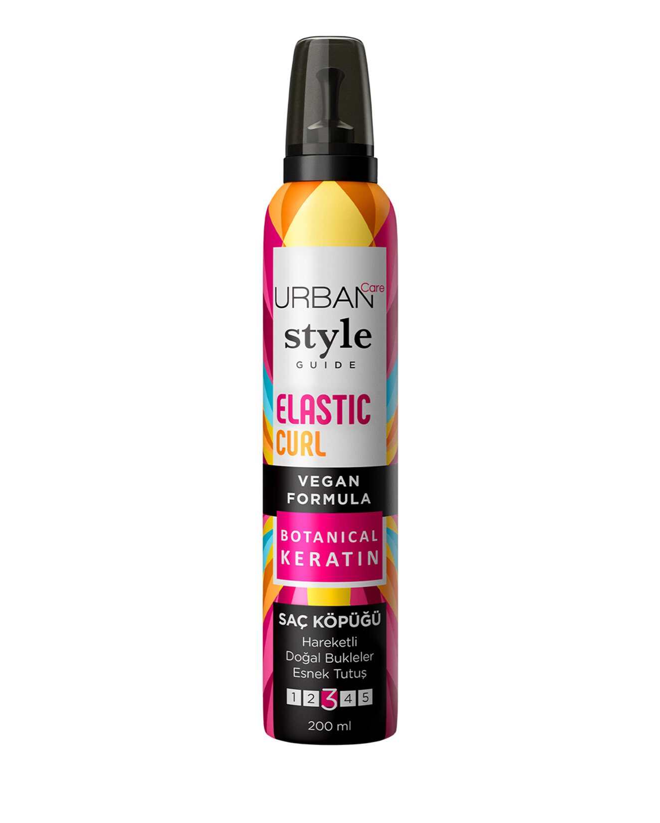Urban Care Style Elastic Curl Saç Köpüğü 200 Ml