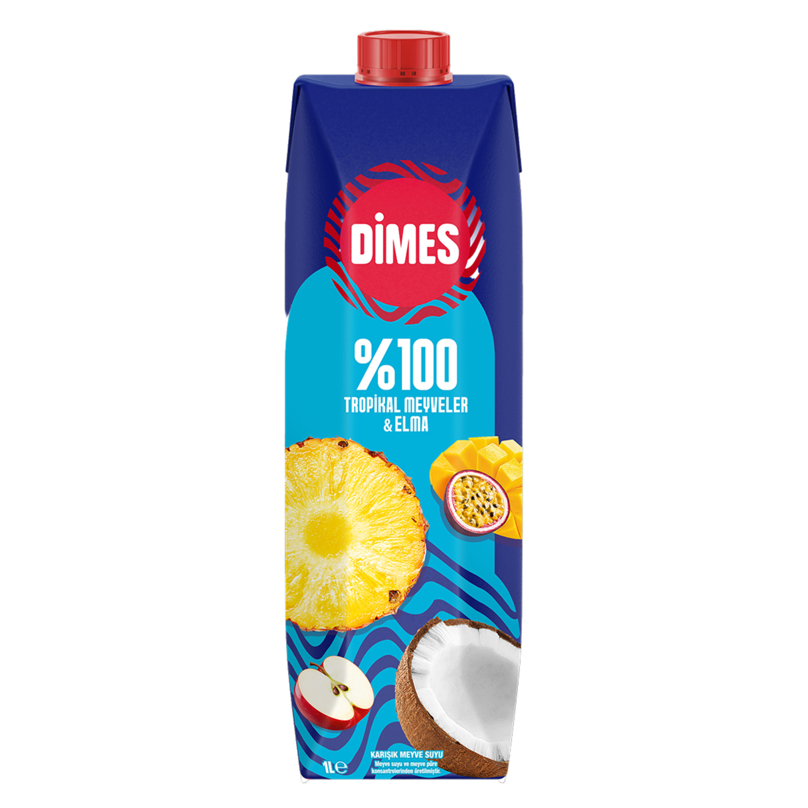 Dimes %100 Tropik Meyveler 1 L