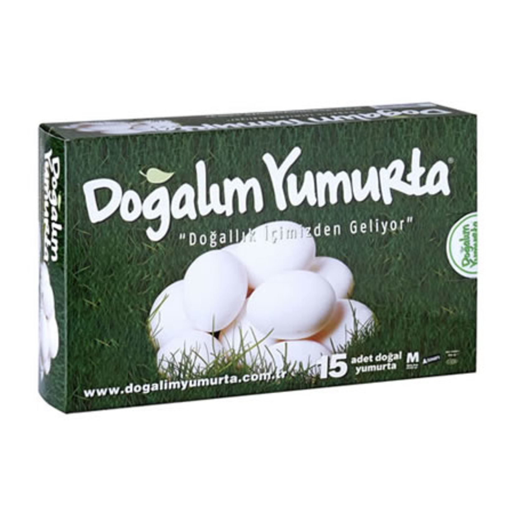Doğalım M - Orta Boy Yumurta 15'li (53 - 62 G)