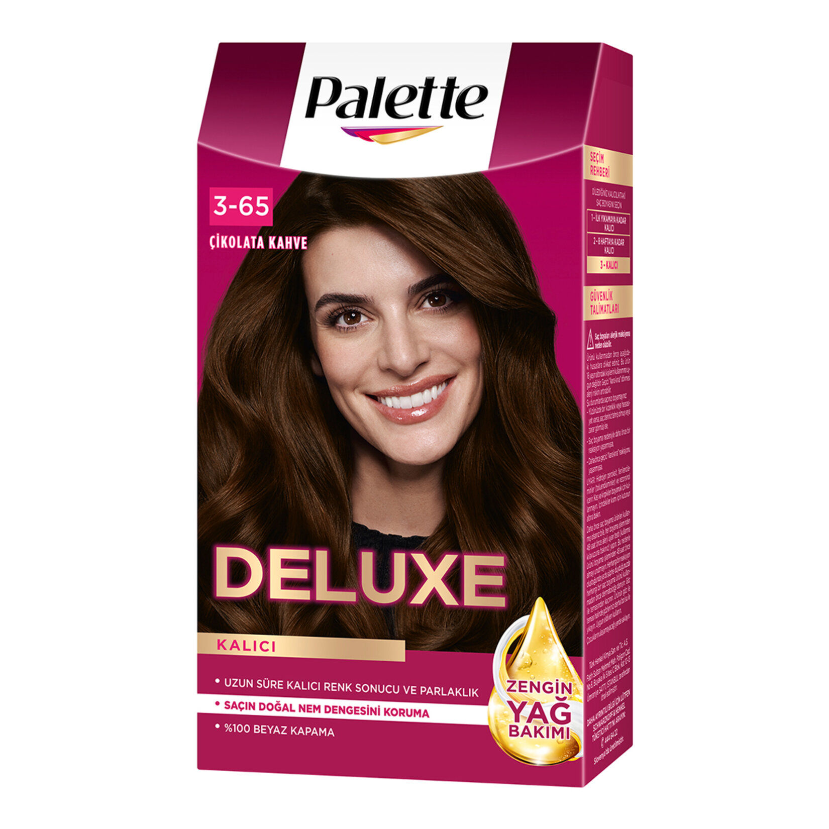 Palette Deluxe 3-65 Çikolata Kahve Saç Boyası 115 Ml