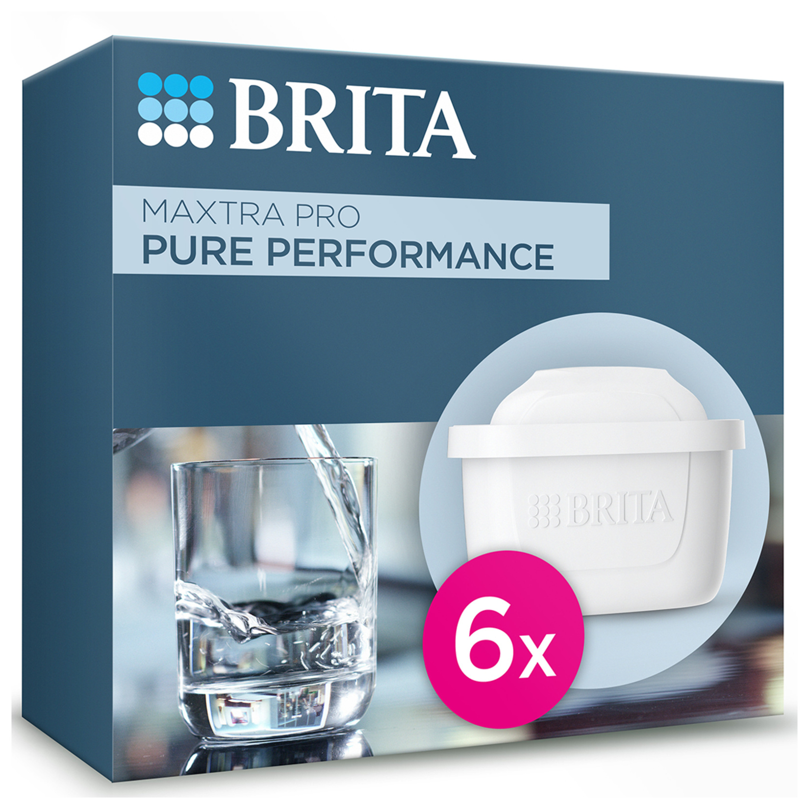 Brita Maxtra Pro Pure Performance Filtre 6'lı