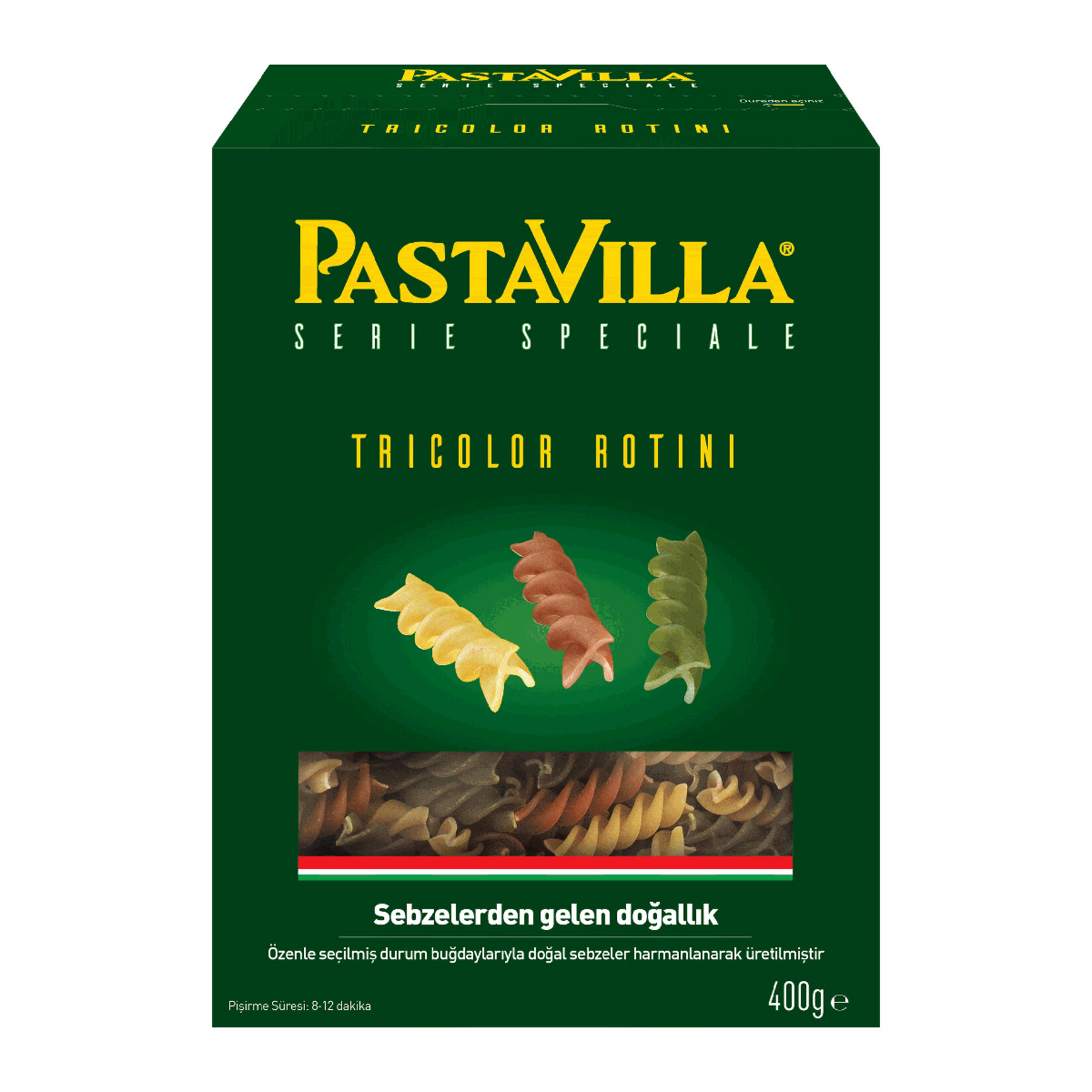 Pastavilla Tricolor Rotini 400 G