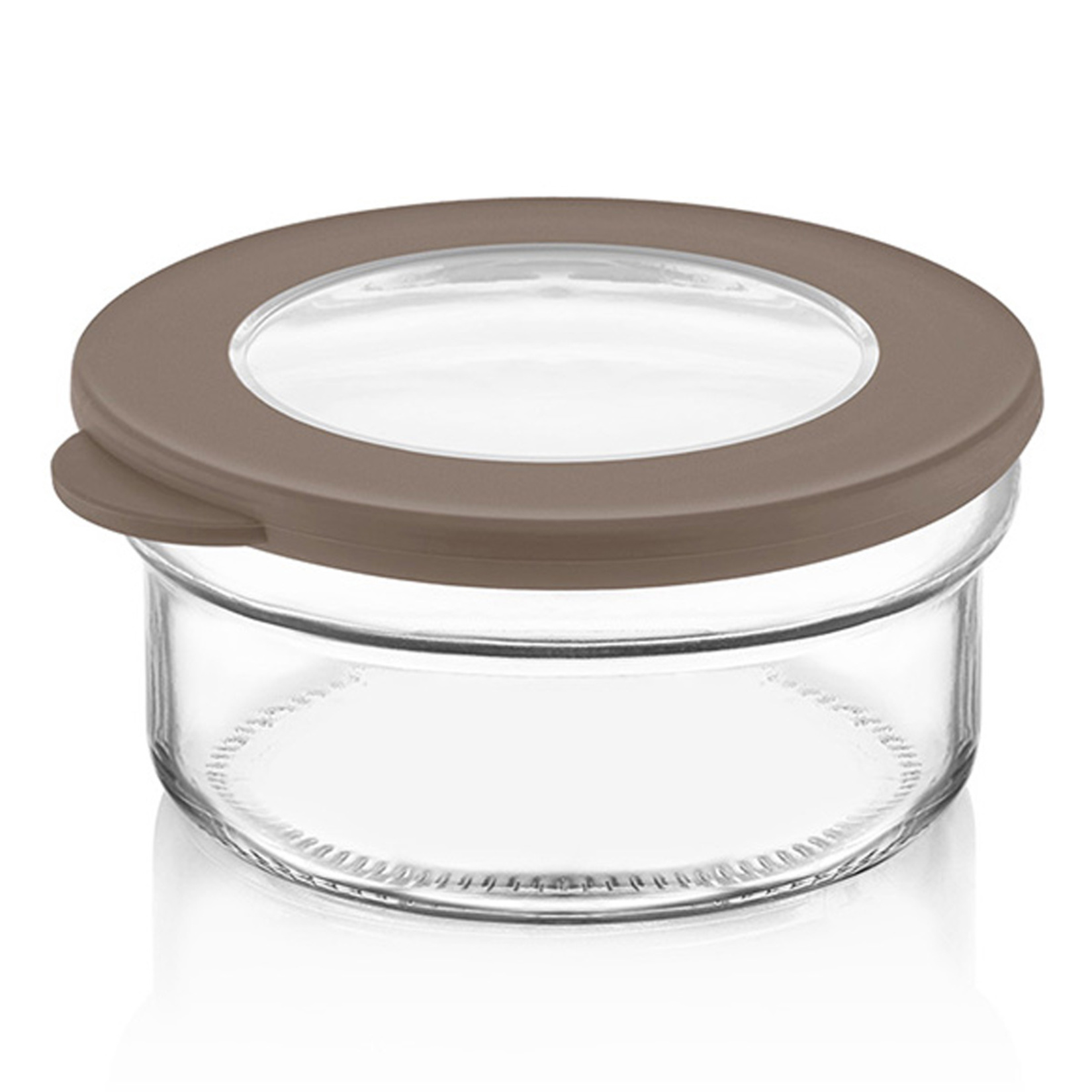 Qlux Ideas C-00266 Flat Saklama Kabı Bej 415 Cc
