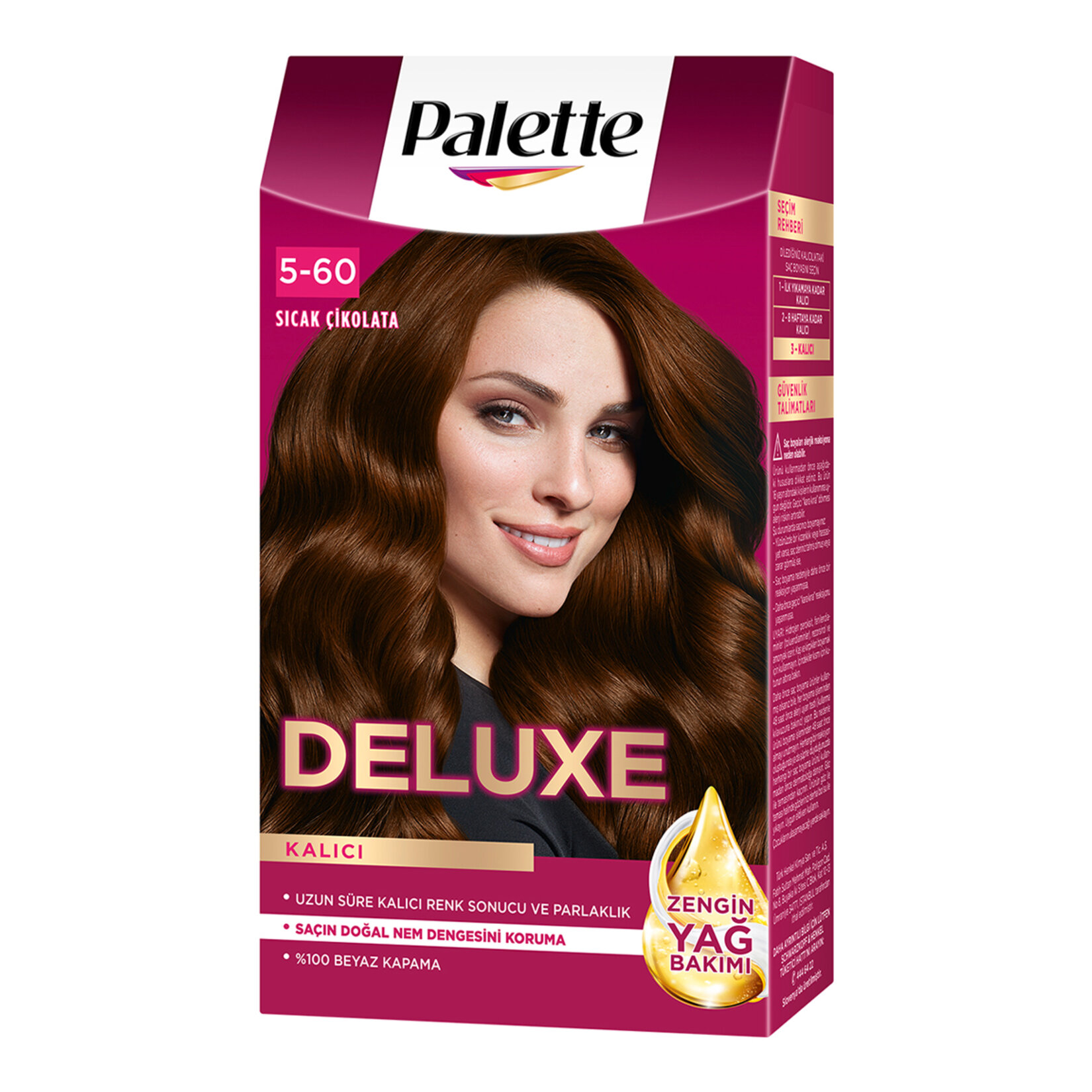 Palette Deluxe Saç Boyası Sıcak Çikolata 5-60 115 Ml
