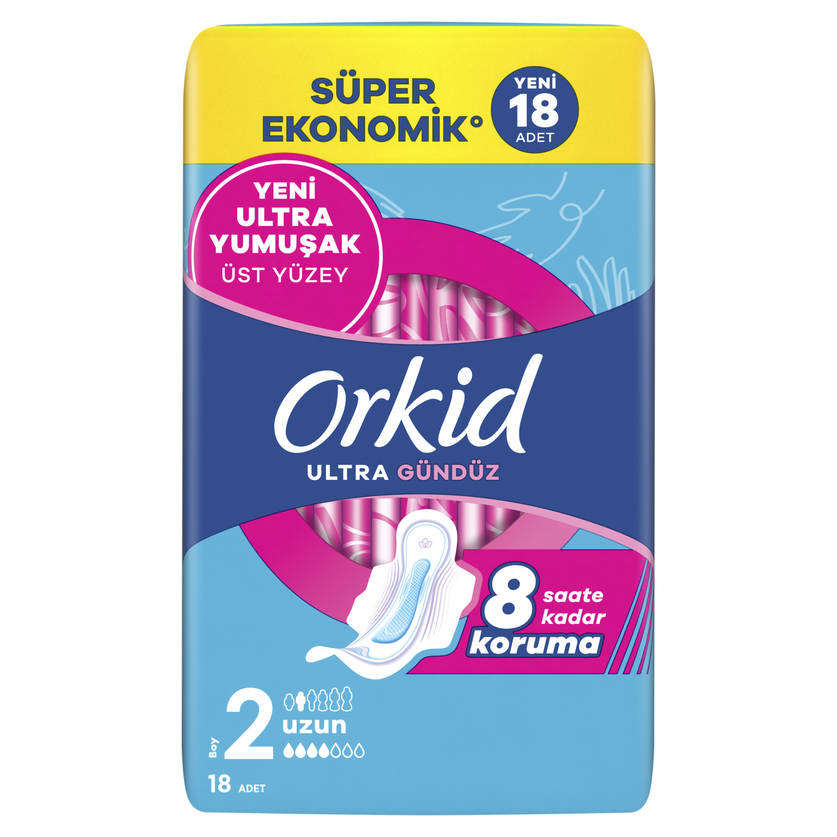Orkid Ultra Ekstra Uzun 18'li