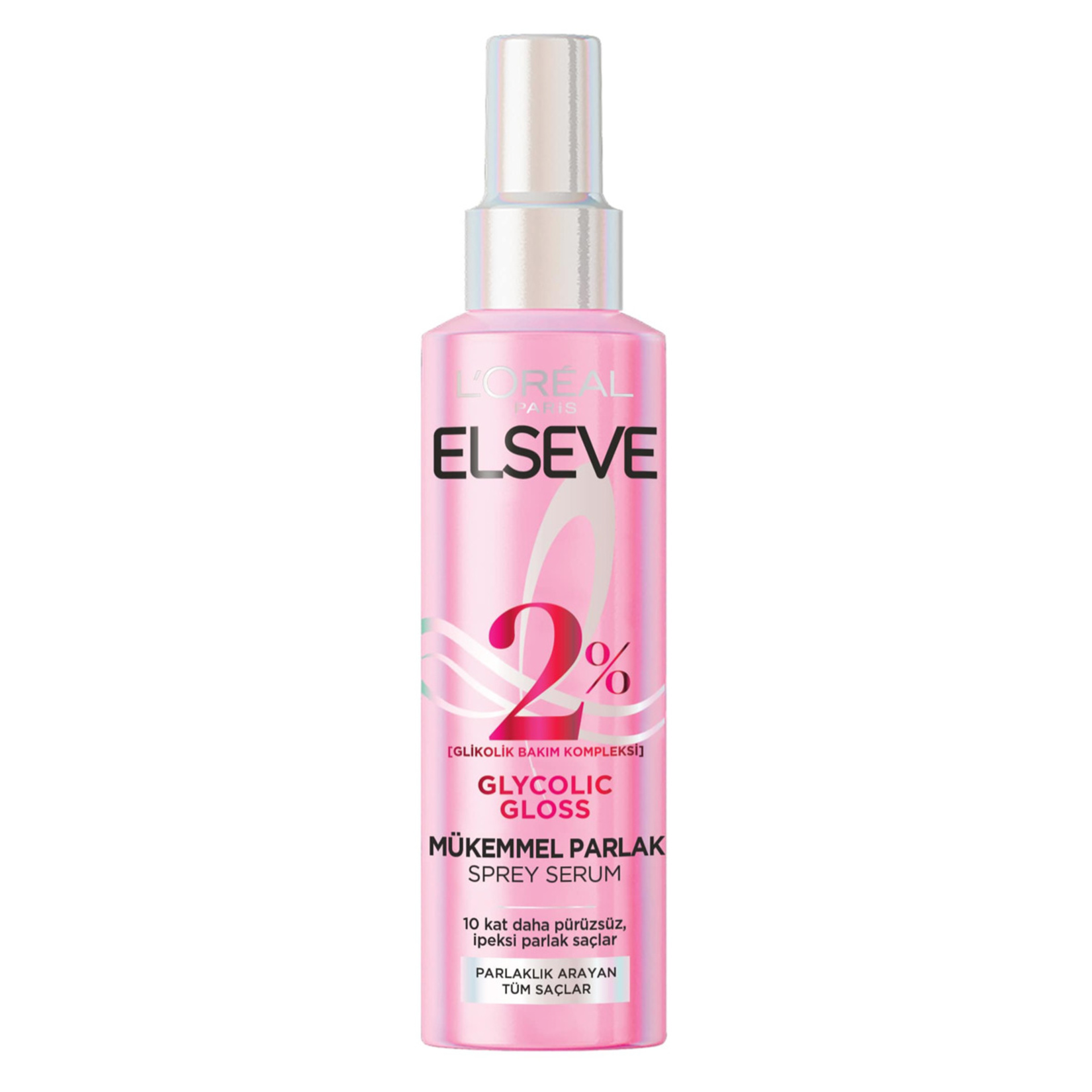 Elseve Glycolic Gloss Parlak Sprey Serum 150 Ml