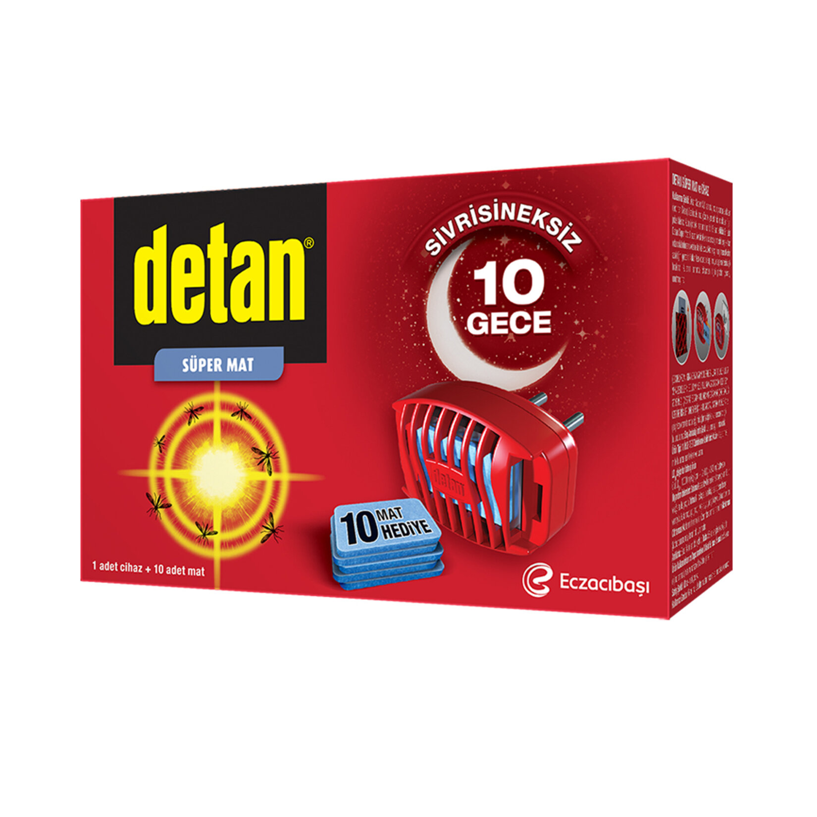 Detan Mat Makine +  10 Adet Mat Hediye Set