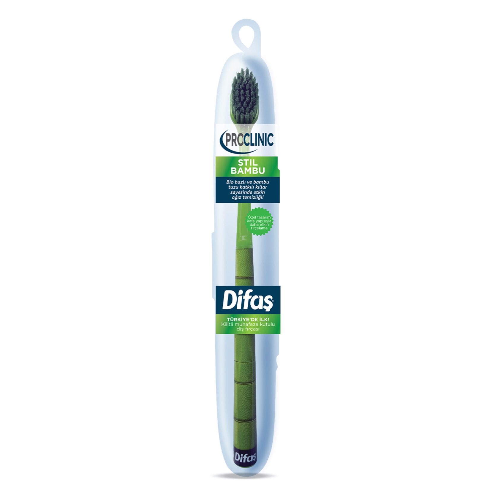 Difaş Proclınıc Stıl Bamboo Diş Fırçası