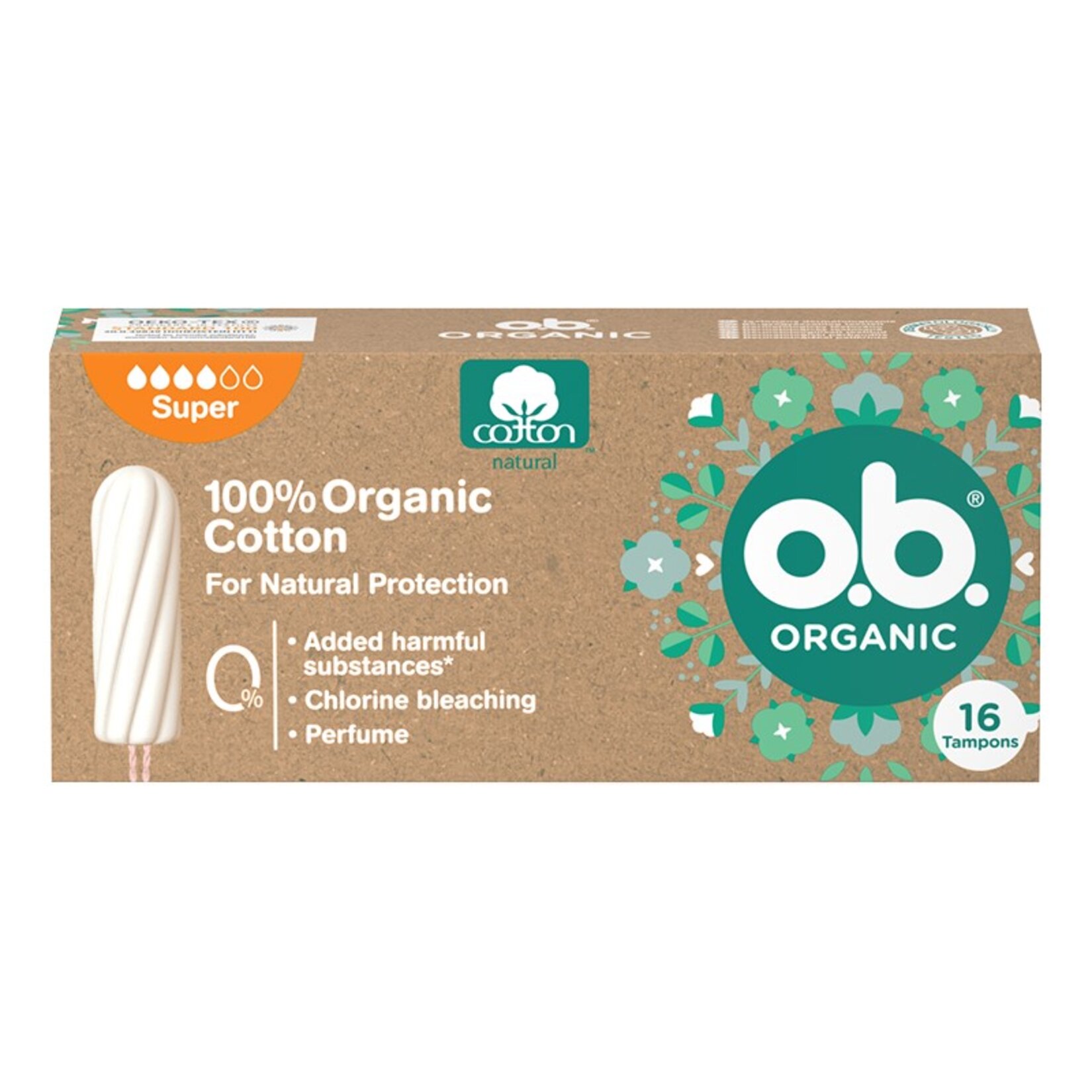 Ob Organıc Super Tampon 16'lı