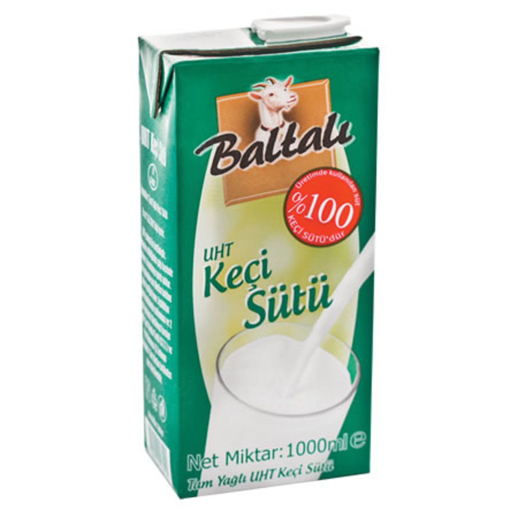 Baltalı %100 Keçi Sütü Uht 1 L