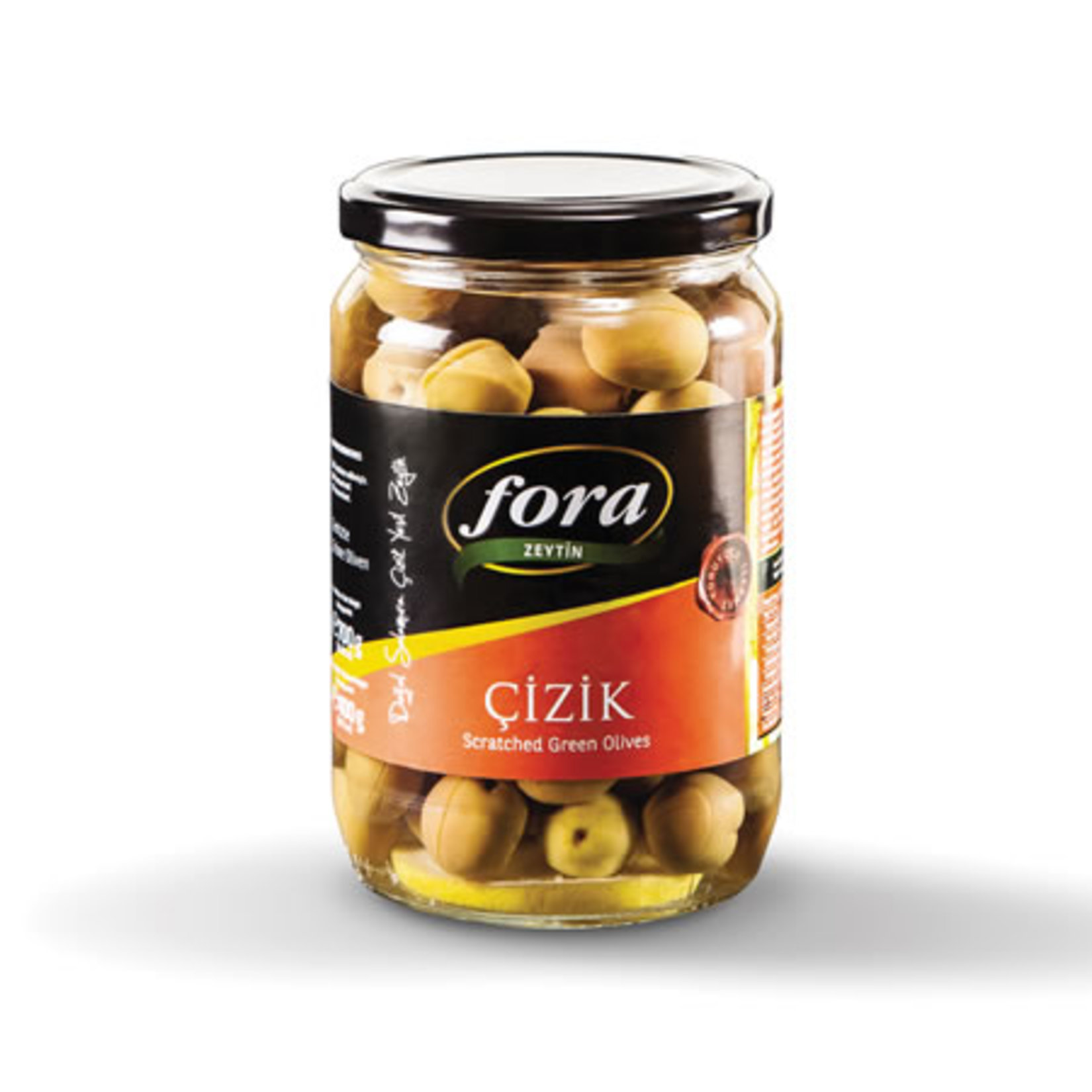 Fora Yeşil Çizik Zeytin 261-290 Ad/Kg 400 G
