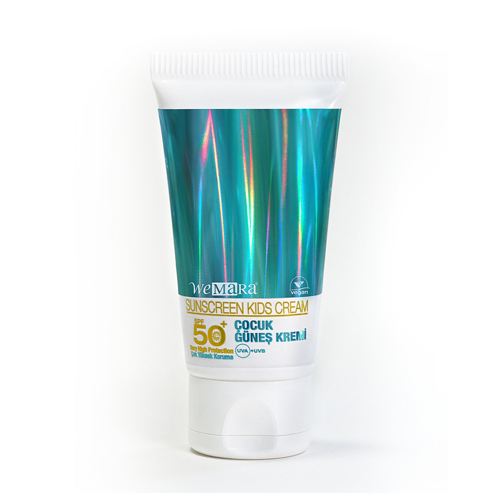 WeMara ÇocukLar İçin Yüksek Korumaya Sahip Güneş Kremi SPF 50+ 50 ml