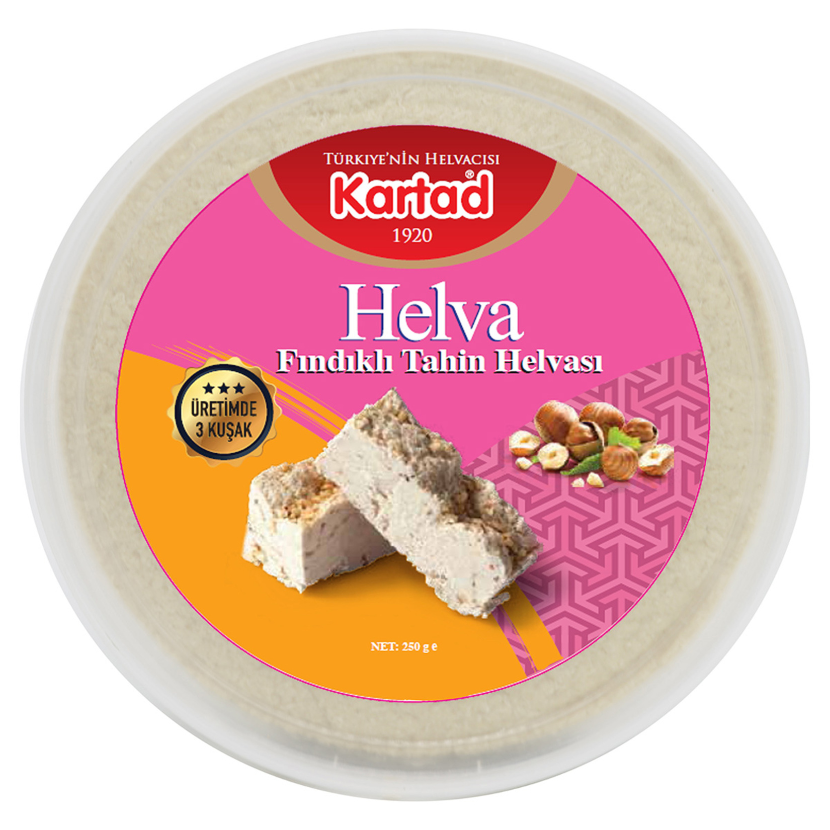 Kartad Fındıklı Tahin Helvası 250 G