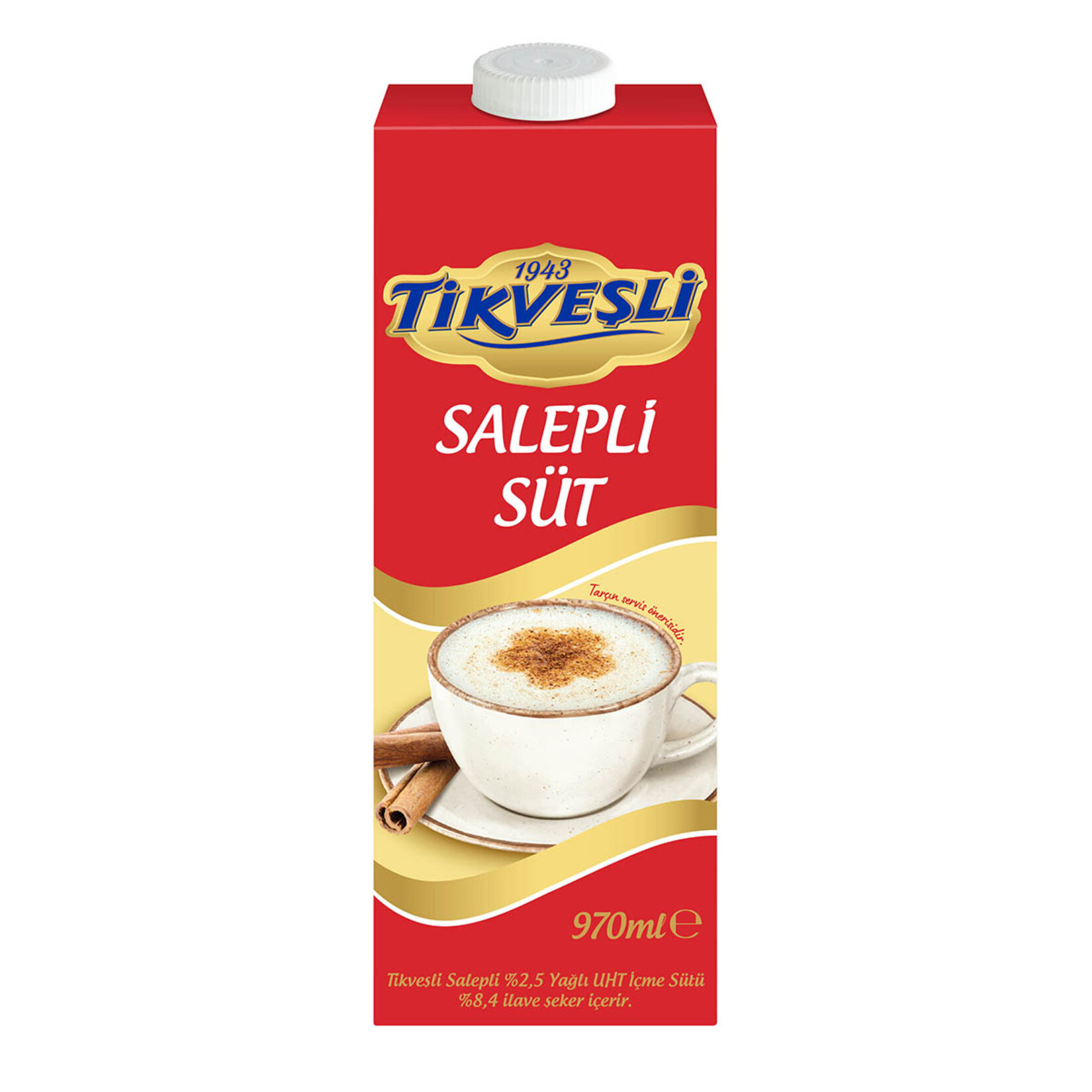 Tikveşli Hazır Salep 970 Ml